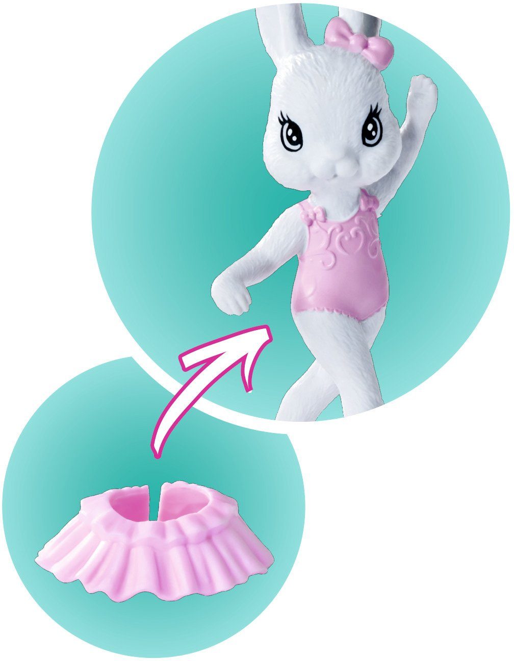 SIMBA Anziehpuppe Steffi Love, Dancing Ballerinas