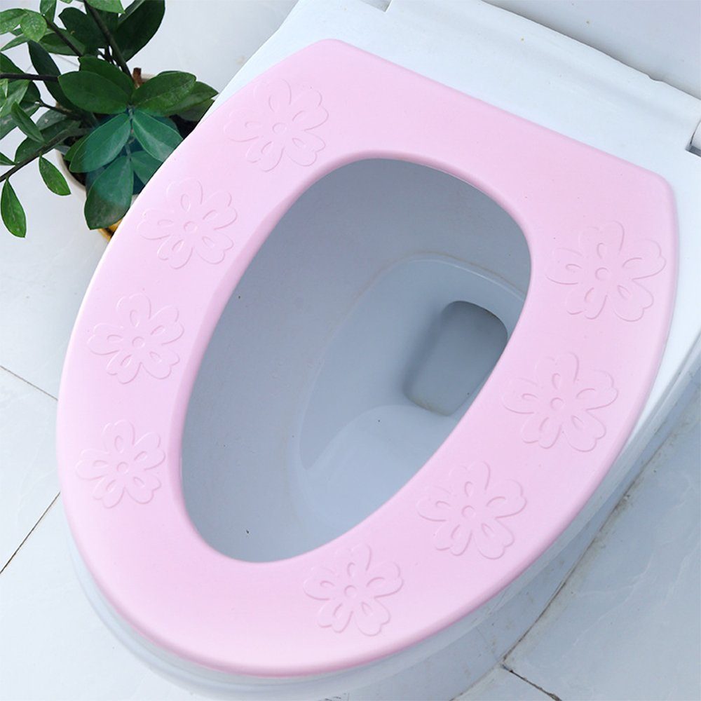 Zimtky Stuhlkissen 40 * 34.5 cm hochwertiger, wasserdichter Toilettensitz zum Warmhalten grün