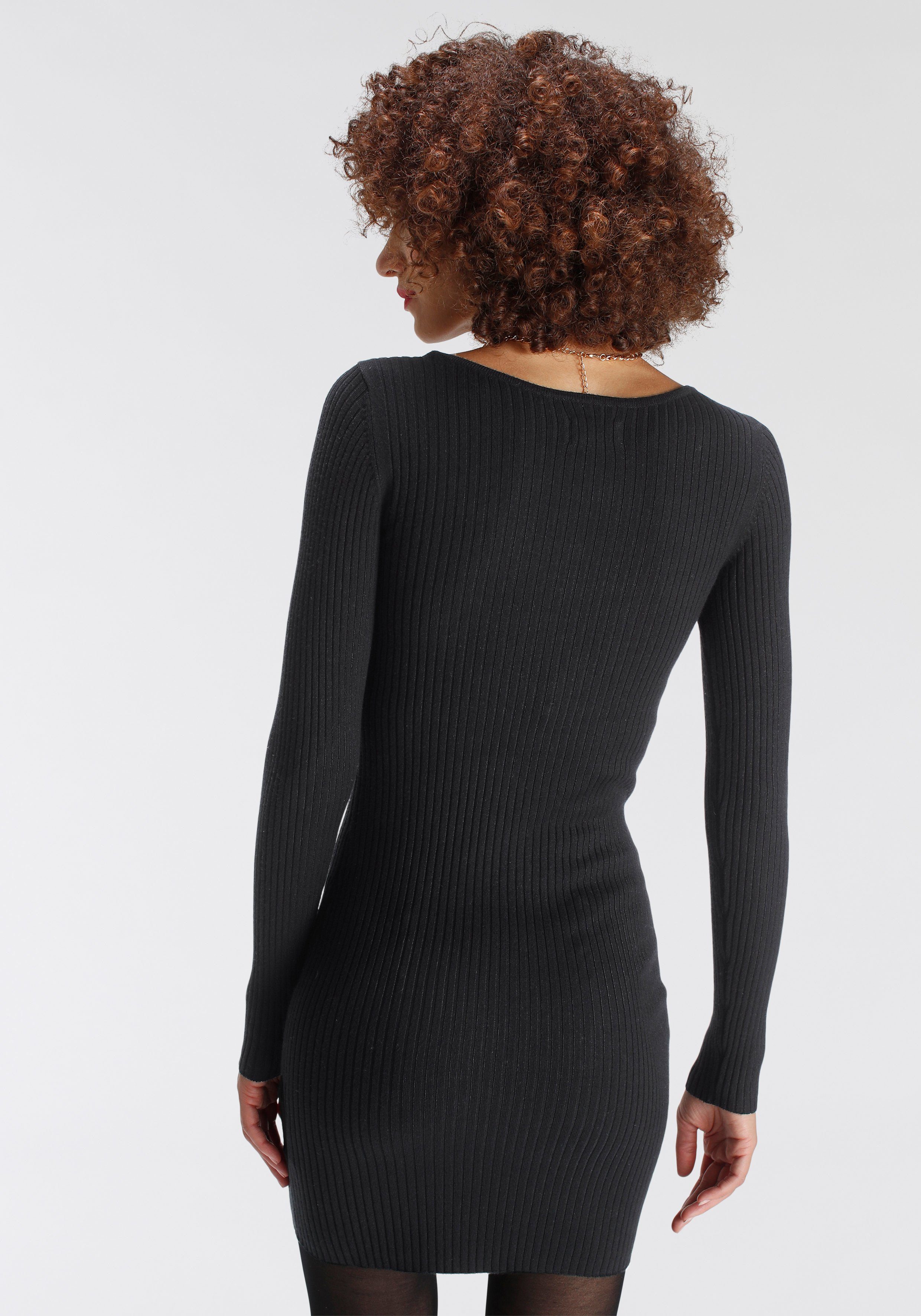 AJC Strickkleid festlich, Mini-Länge, figurbetont, aus günstig online kaufen
