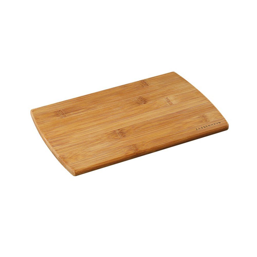 ZASSENHAUS Schneidebrett ZASSENHAUS Frühstücksbretter aus Bambus 26 cm x 17 cm 2 Stück, Bambus