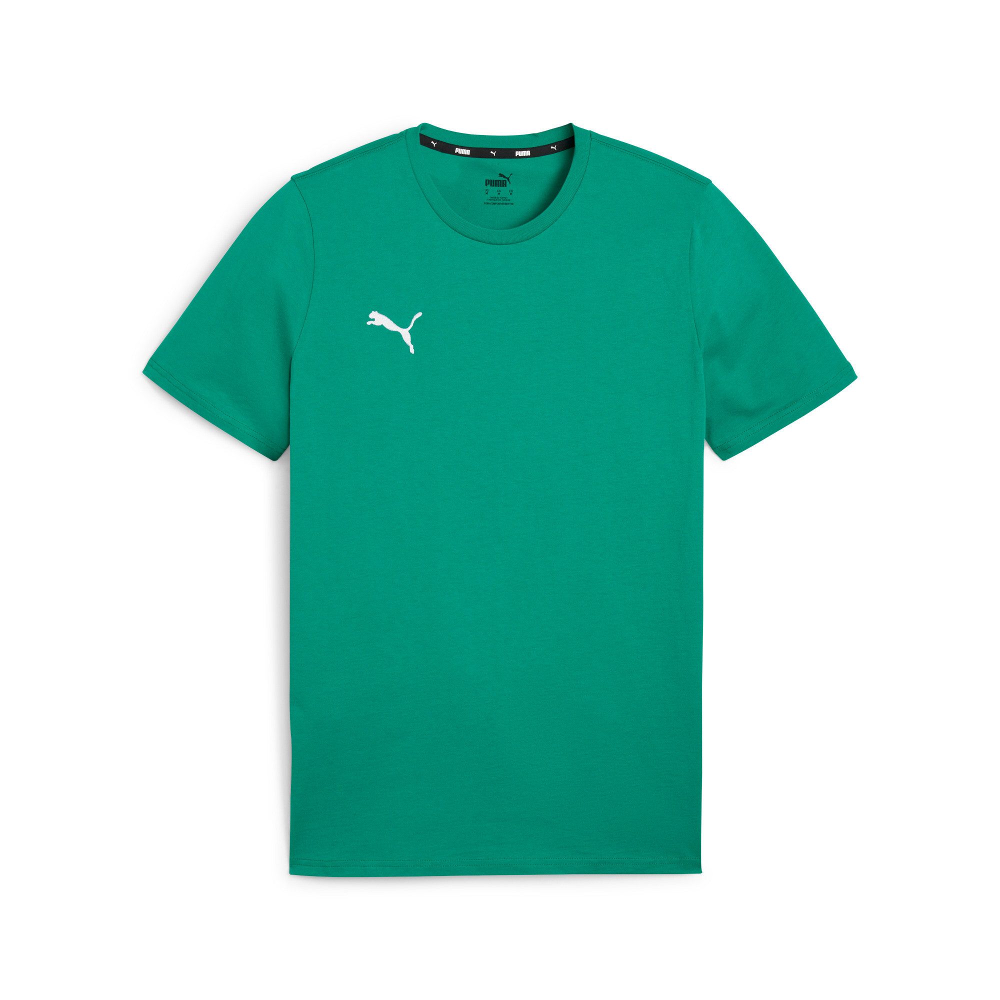 PUMA Trainingsshirt TEAMGOAL CASUALS TEE gerader Abschluss, Kurzarm, für Sportmode, Rundhalsausschnitt