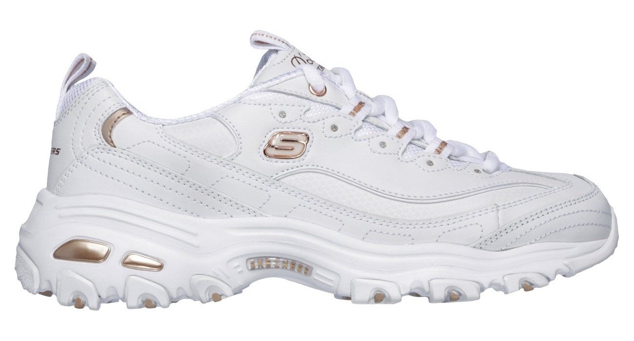 Skechers D´Lites-Fresh Start Sneaker Freizeitschuh, Halbschuh, Schnürschuh mit Bio-Dri-Ausstattung