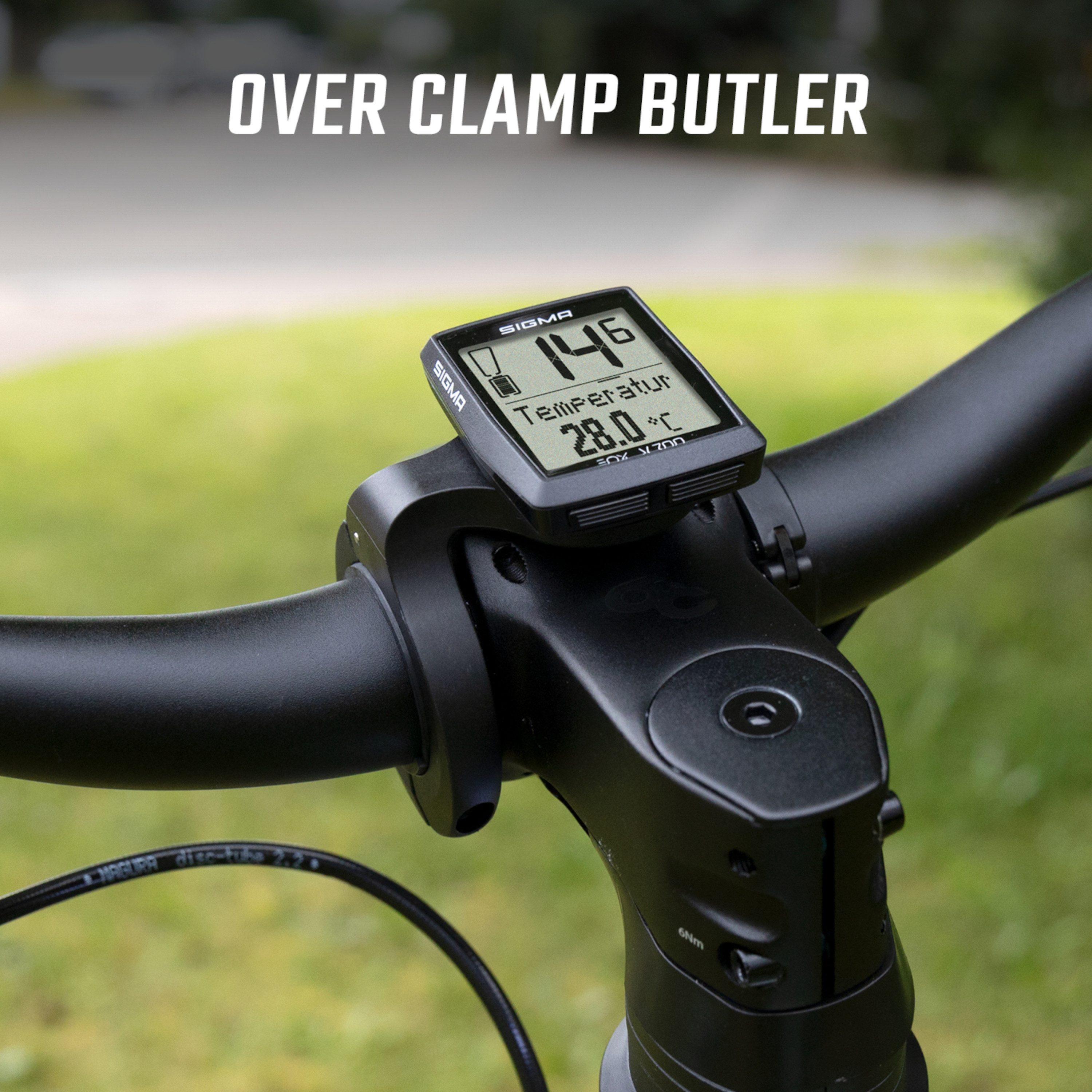 SIGMA Fahrradcomputer EOX View 700 E-Bike Computer Fahrradtacho