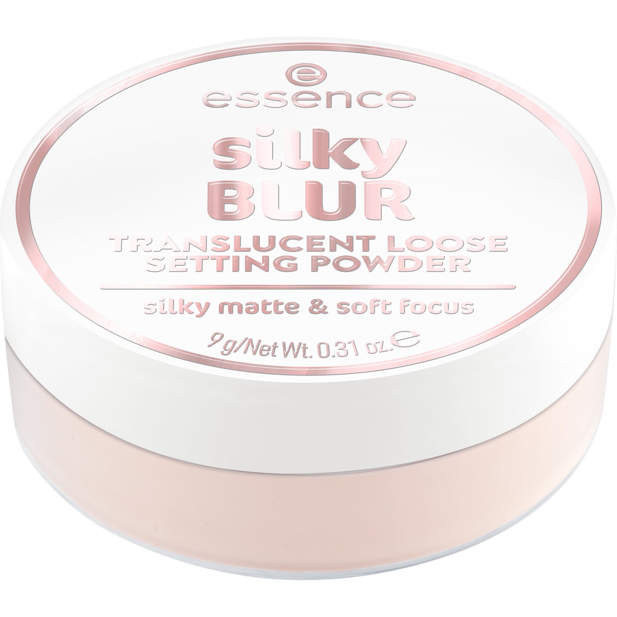 Essence Puder silky BLUR TRANSLUCENT LOOSE SETTING POWDER, 3-tlg.