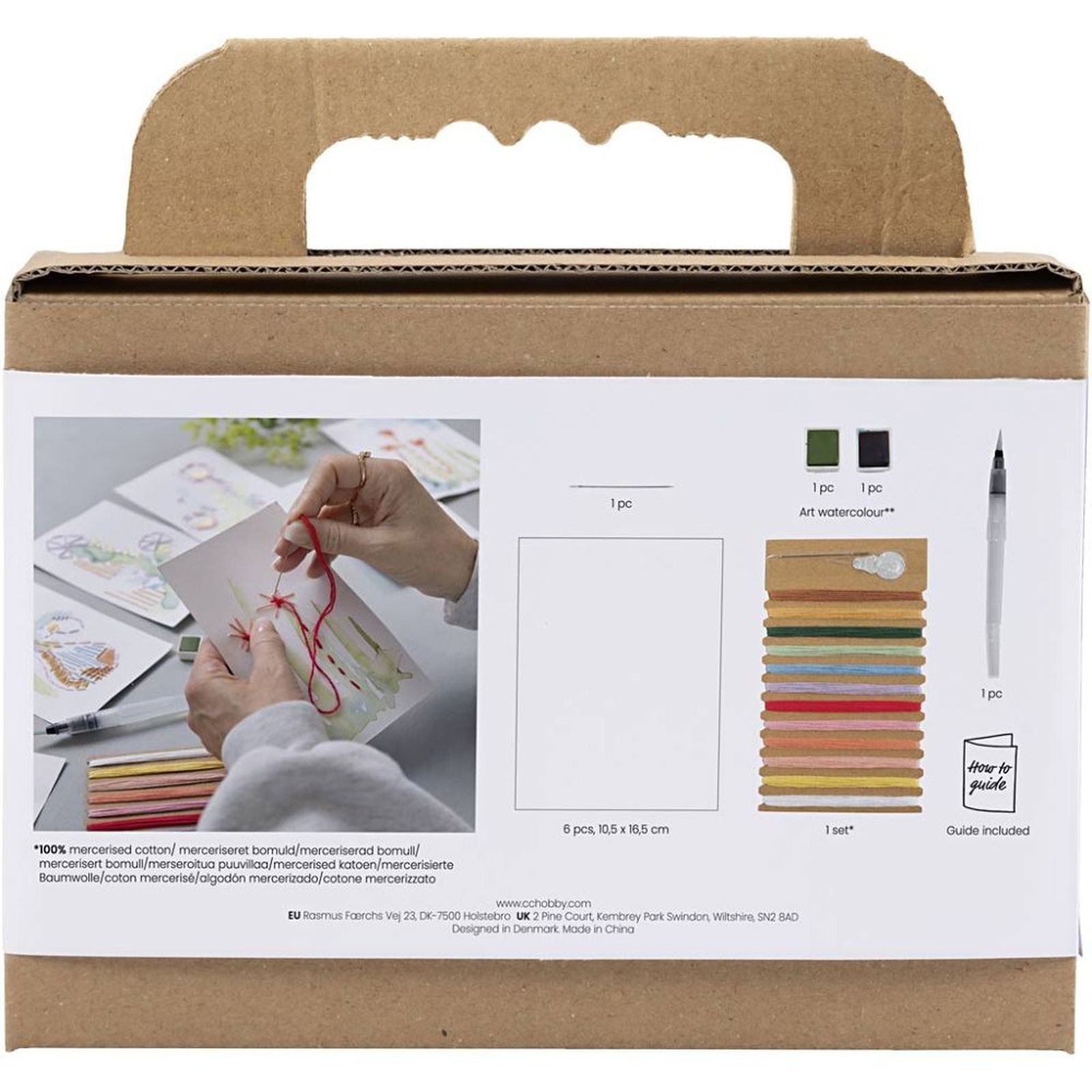 creativ company Kreativset Mini Kreativ Set Sticken, verschiedene Varianten