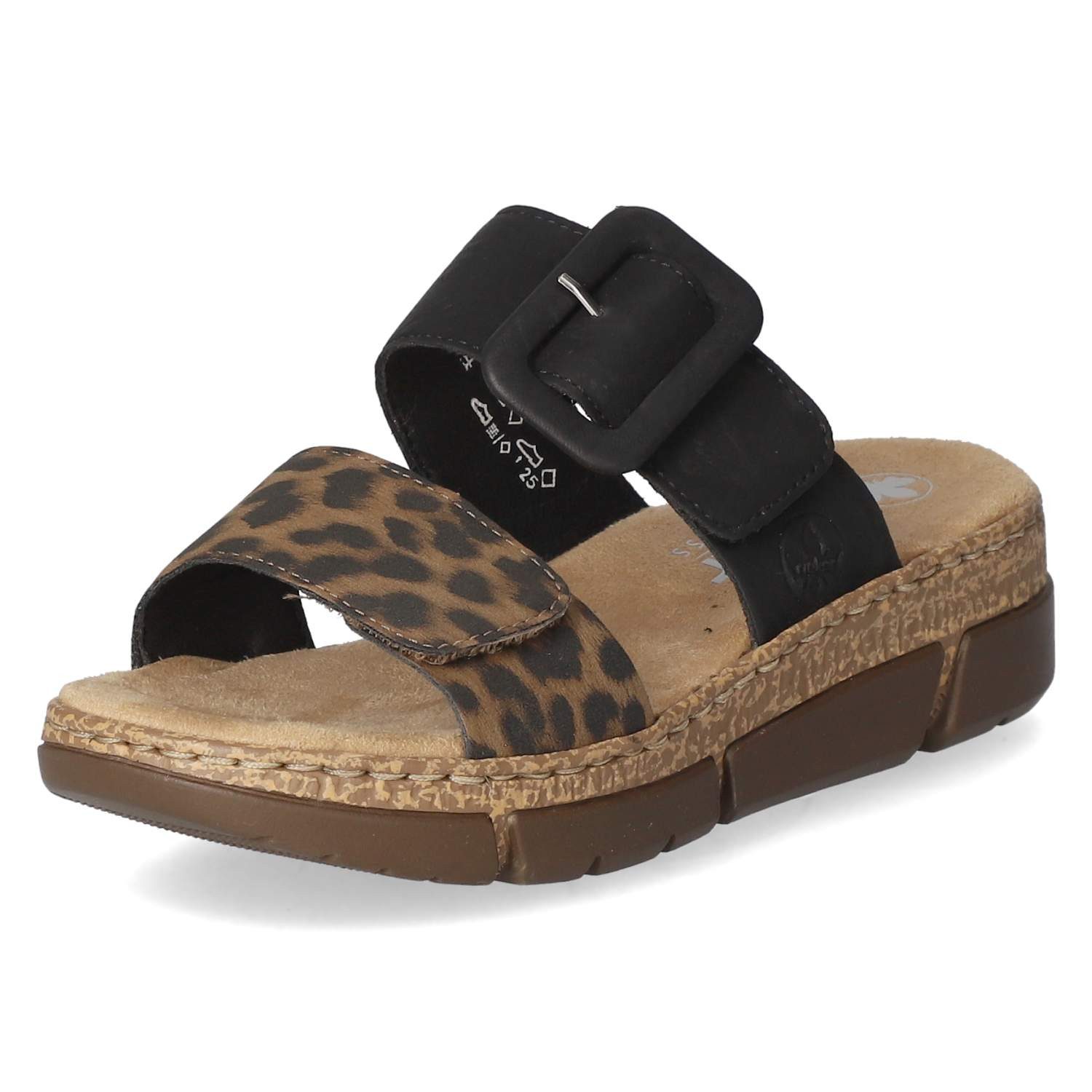 Rieker Rieker V2392-24 Damen Synthetik braun Pantolette günstig online kaufen