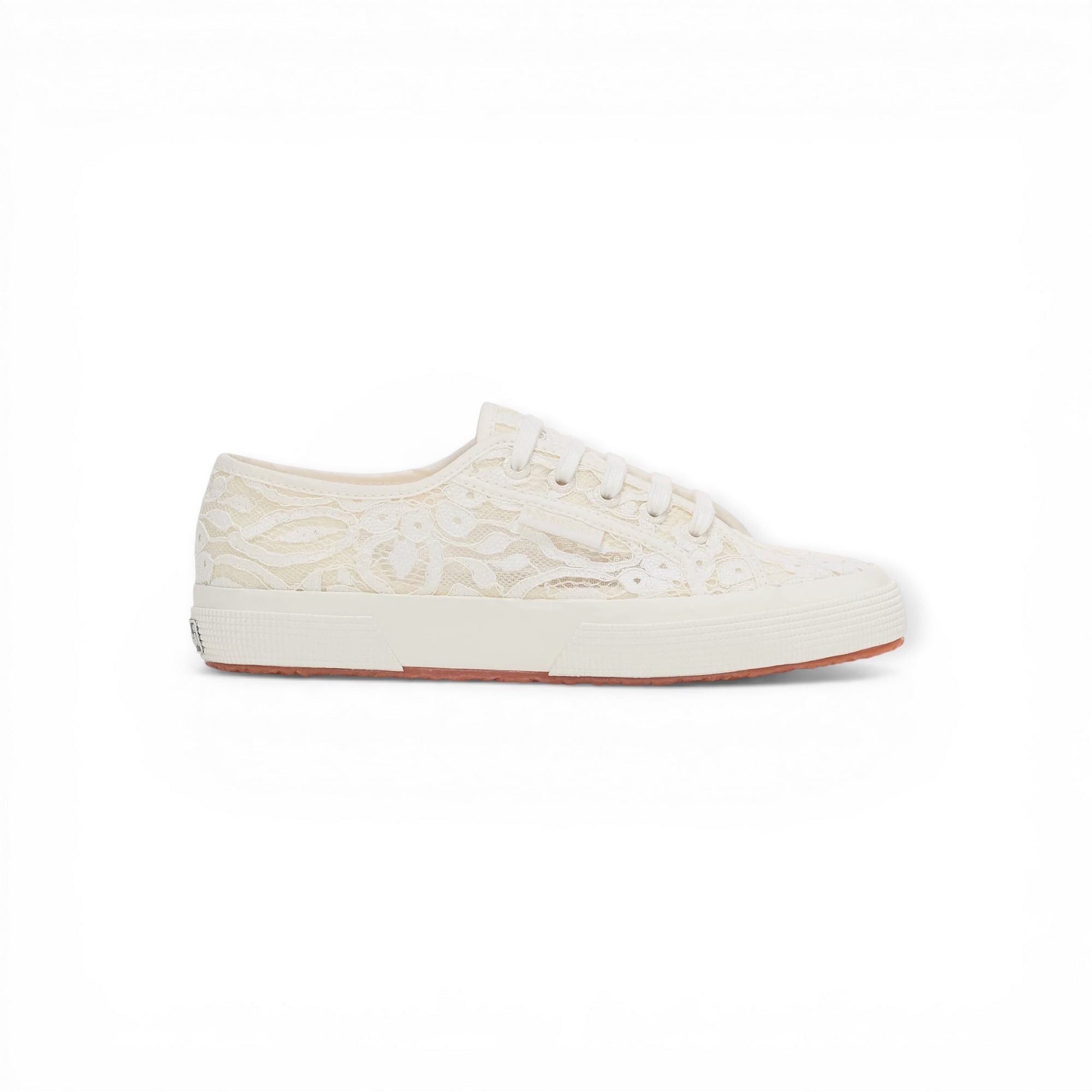 Superga Pizzo Macrame 2750 weiss Damen Sneaker