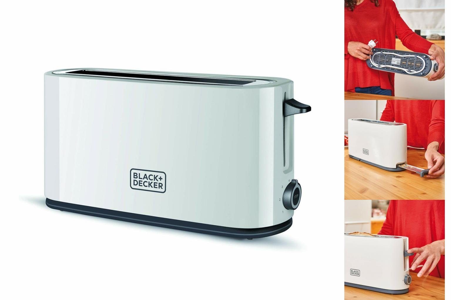 Black + Decker Toaster Black decker Toaster Black Decker BXTO1001E 1000 W, 1000 W