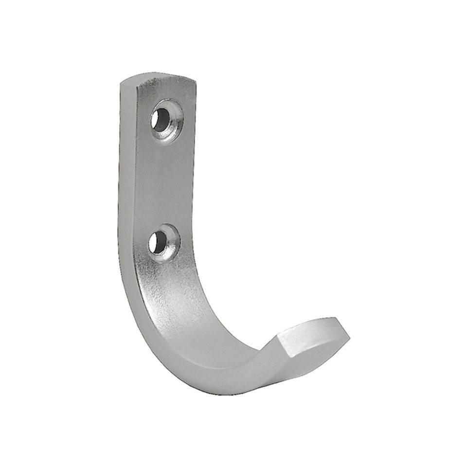 Jürgen Schwerter Hakendesign Kleiderhaken Aluminium-Band 15x5mm, (Packung, 1 Stk)