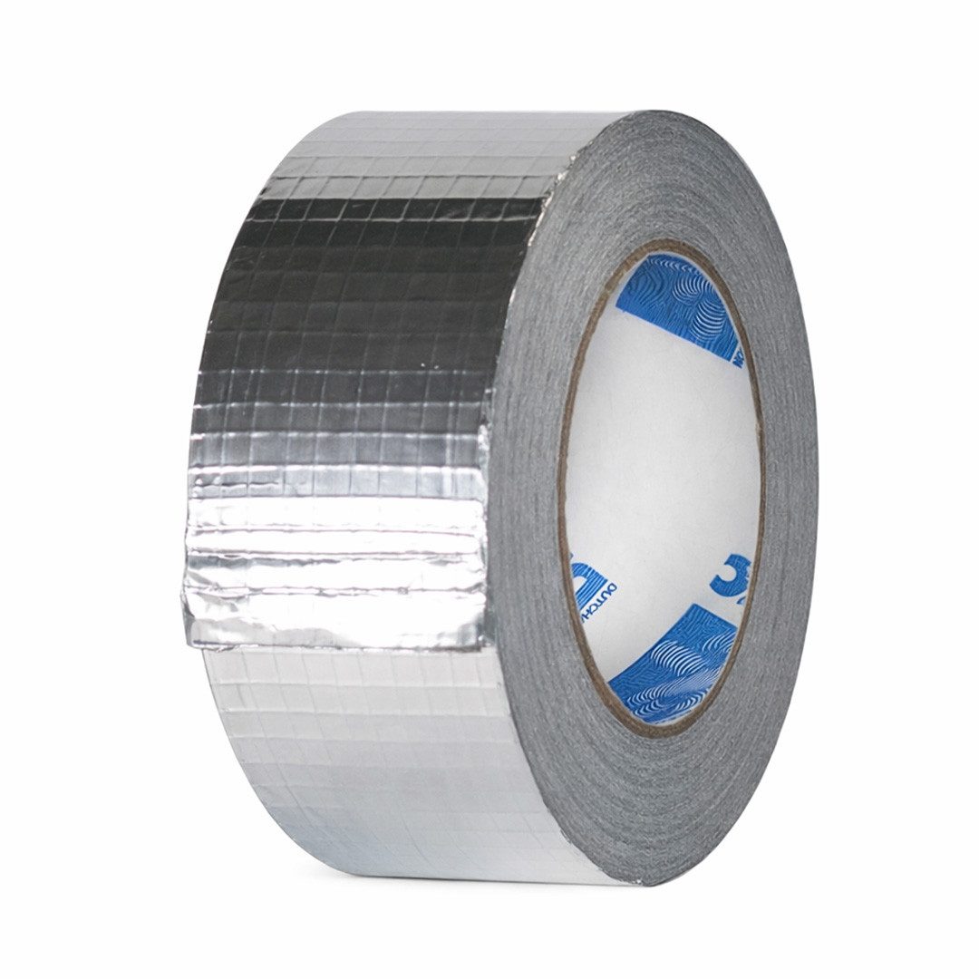 Subtiel Klebeband Alu-Klebeband armiert hitzebeständig bis, 45-m-Rolle, 120°C 50 mm