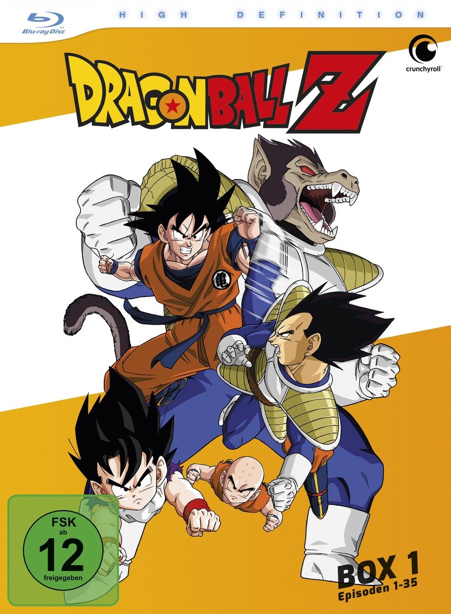 Crunchyroll Blu-ray Dragon Ball Z - TV-Serie Box 1 (Blu-ray), (1-St)