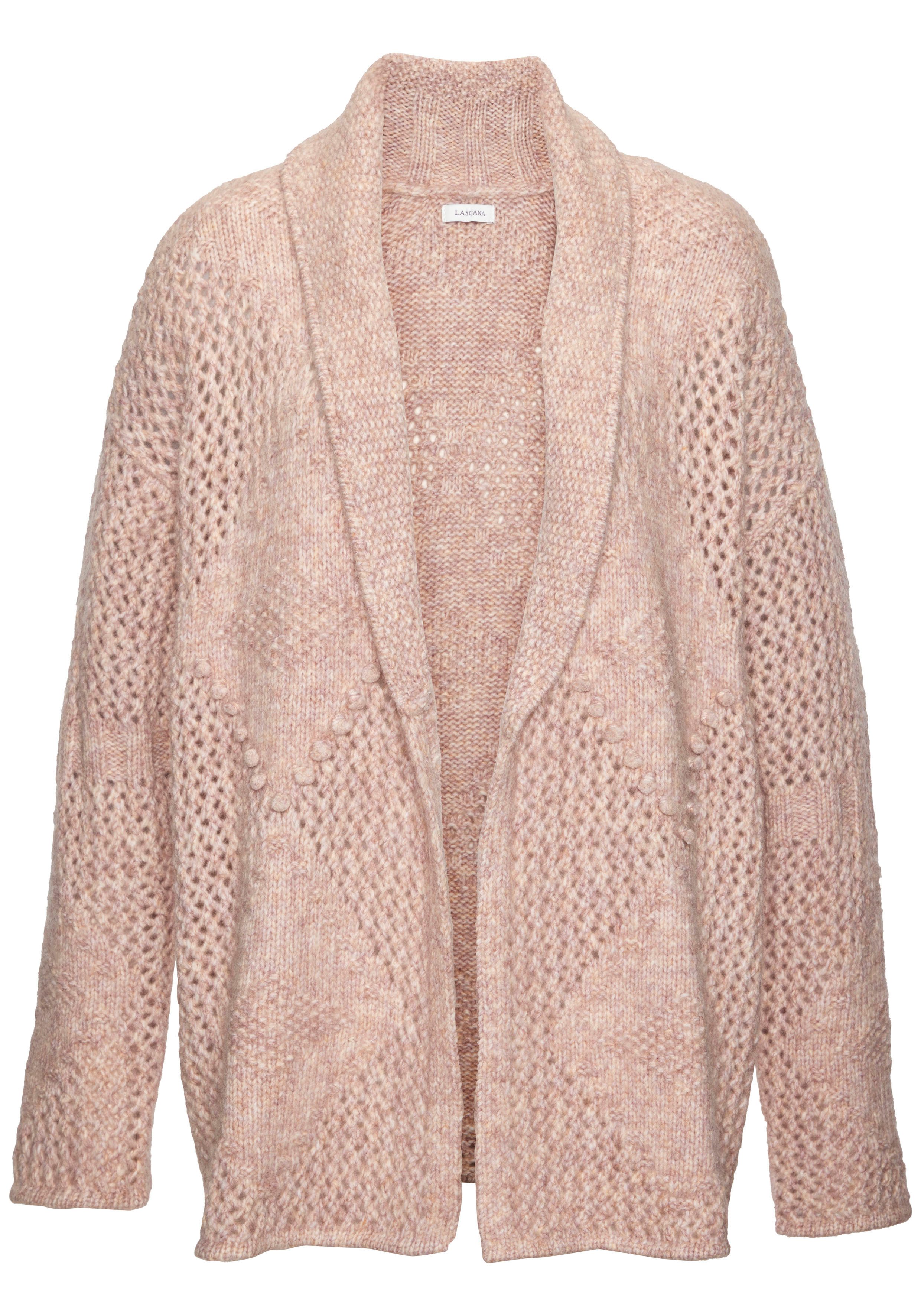 LASCANA Cardigan, aus weicher Strickware günstig online kaufen