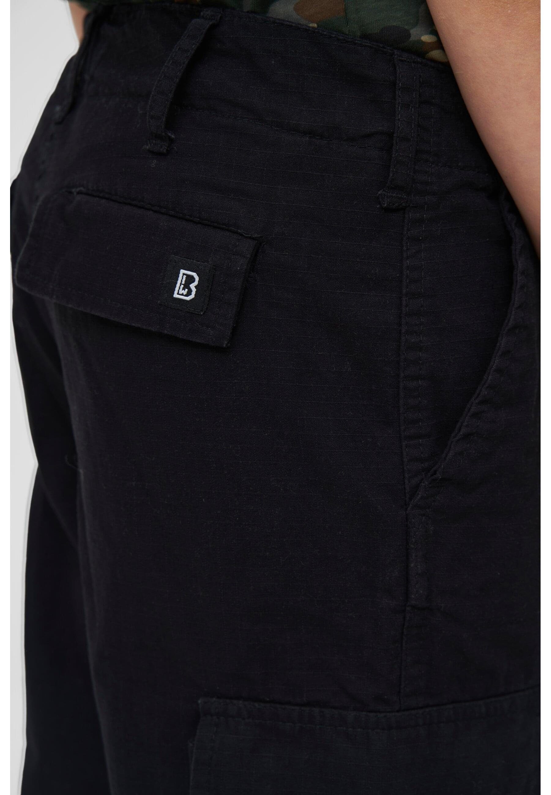 BDU Unisex Stoffhose Kids Shorts (1-tlg) Brandit Ripstop black