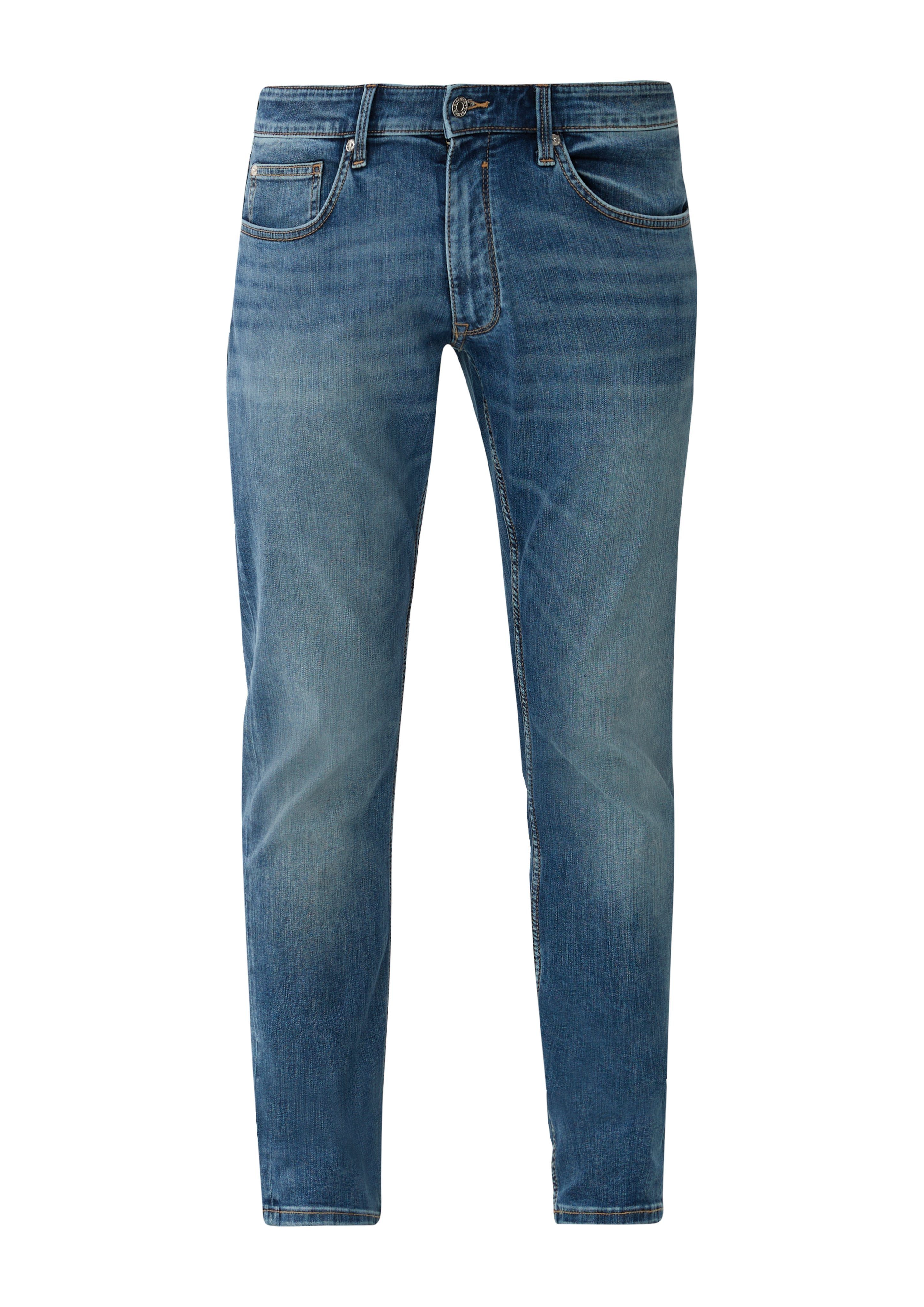 Rise Jeans 53Z4 Mid Slim BLUE / Leg Fit / Slim-fit-Jeans Slim-Fit Keith / s.Oliver