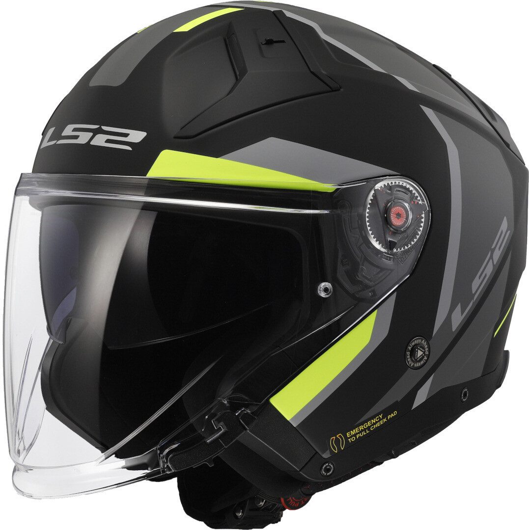 Motorradhelm OF603 Infinity II Focus Jethelm