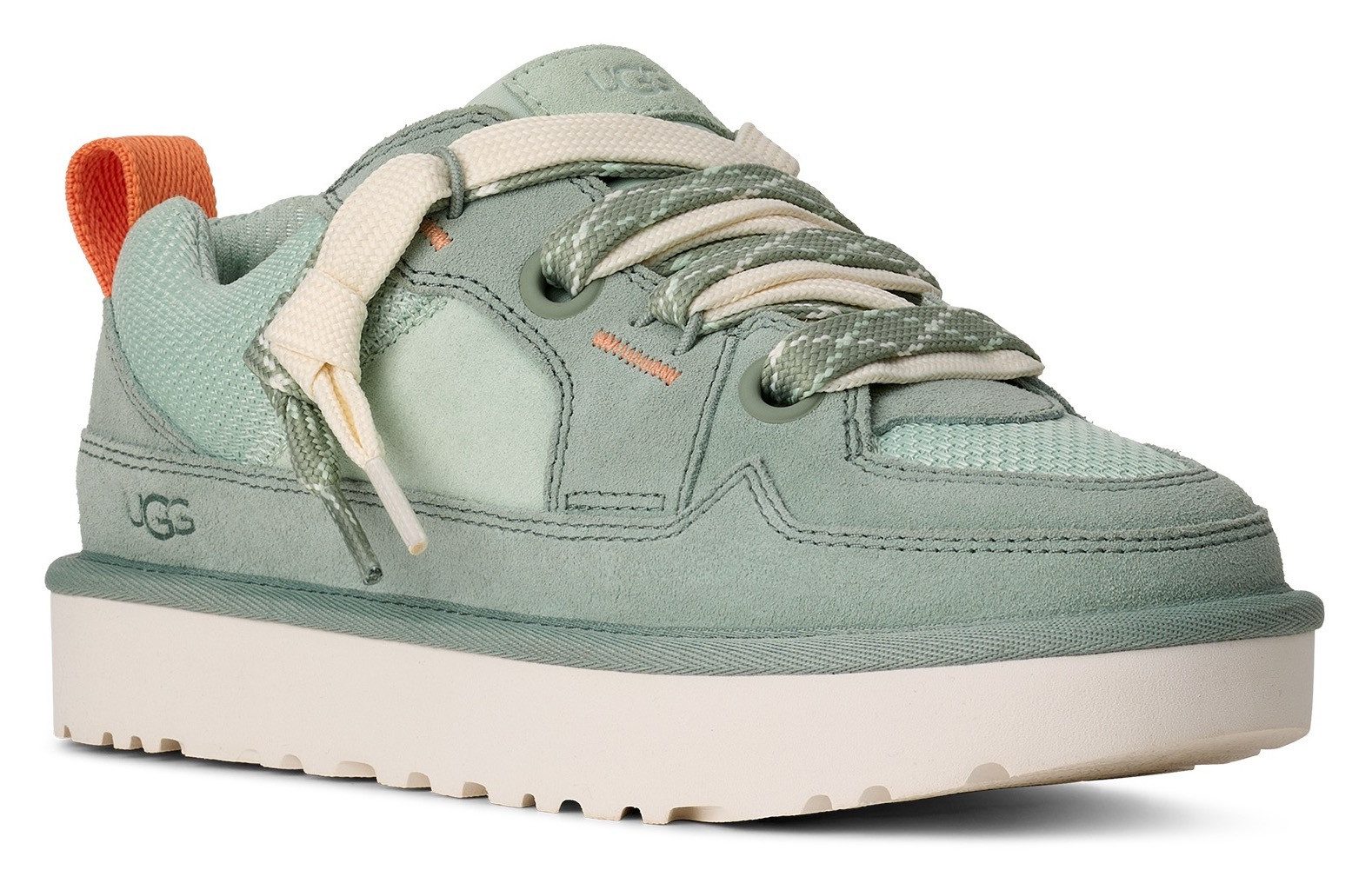 UGG LO LOWMEL Plateausneaker Freizeitschuh, Halbschuh, Schnürschuh mit praktischer Anziehlasche