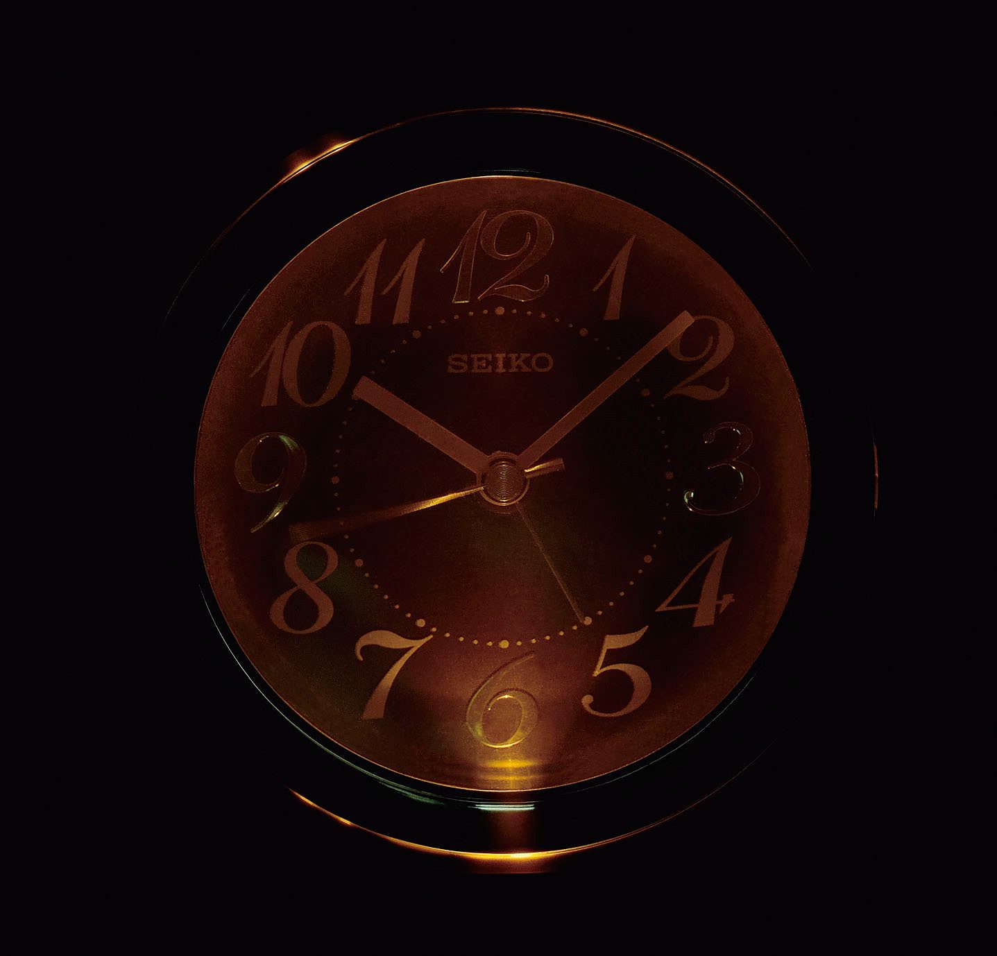 Seiko Quarzwecker Wecker, Beleuchtung, Piepalarm, durchlaufende Sekunde, Sc günstig online kaufen