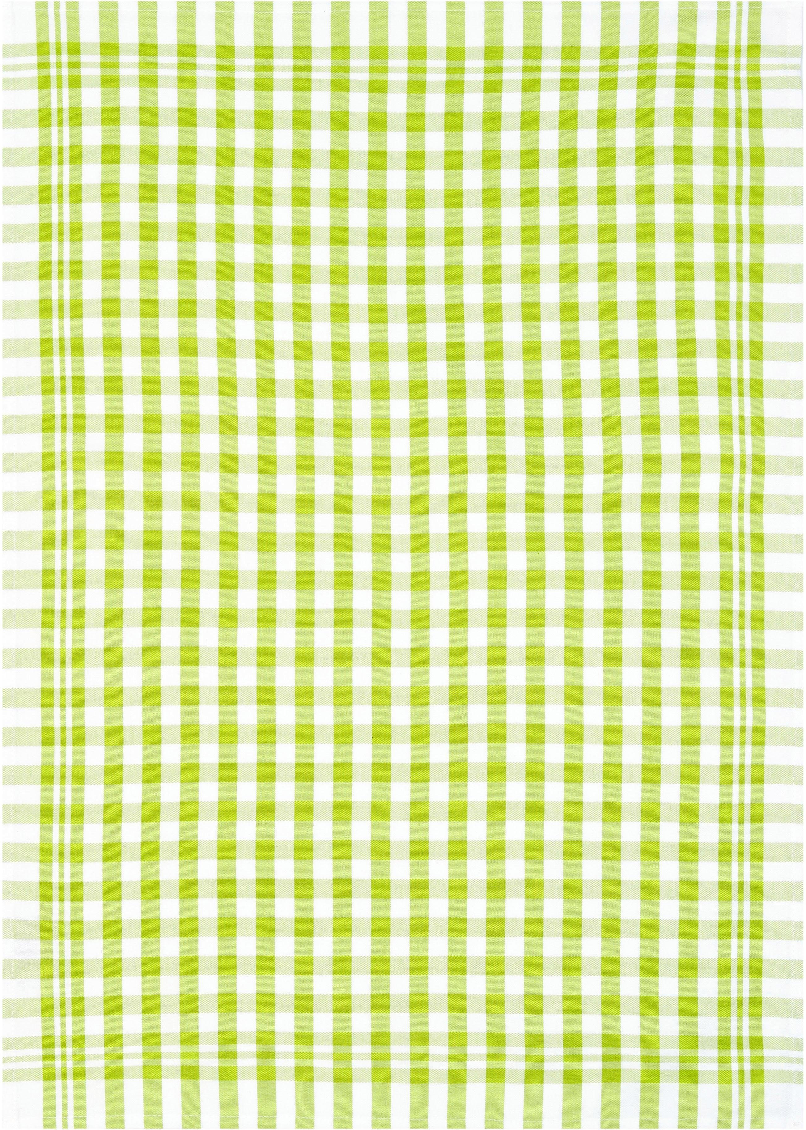 stuco Geschirrtuch Bambus, vichy, (Set, 3-tlg)