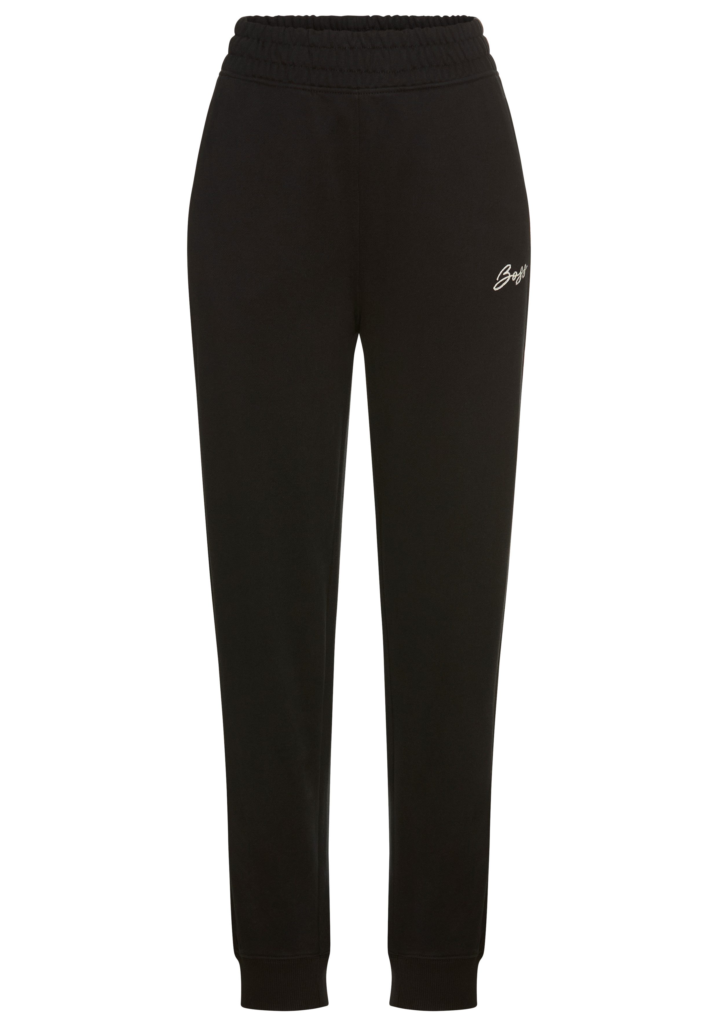 BOSS ORANGE Jogginghose C_Enna Rib Premium Damenmode mit Rippdetail günstig online kaufen