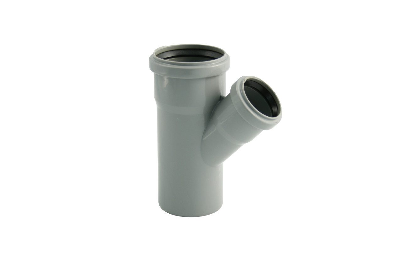 Marley Deutschland GmbH HT-Rohr HTEA Einfach-Abzweig 45° DN 90/50