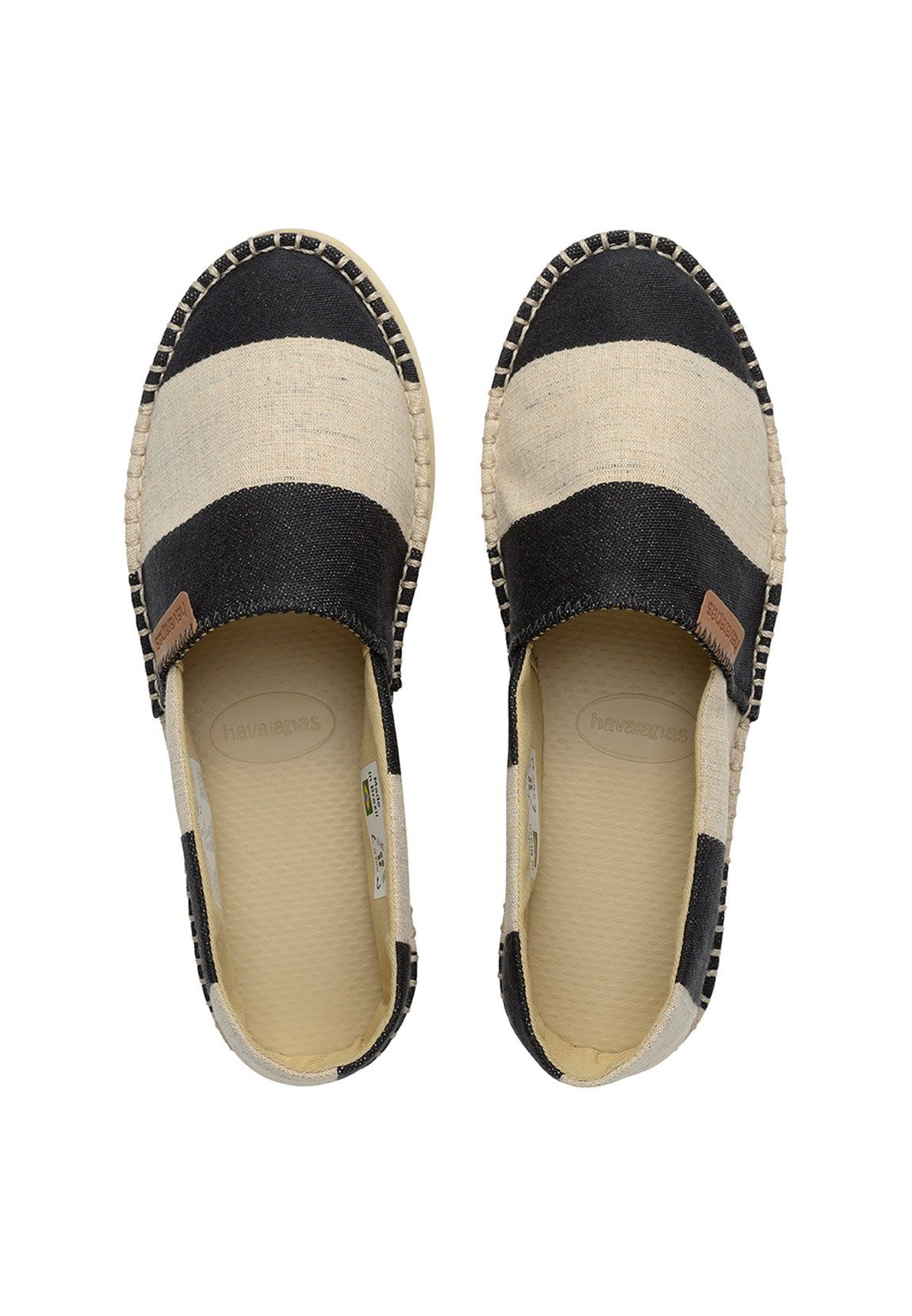 Havaianas havaianas Espadrilles ESP. HAV CLAS FLATF 4145543 90 Schwarz Beige Espadrille