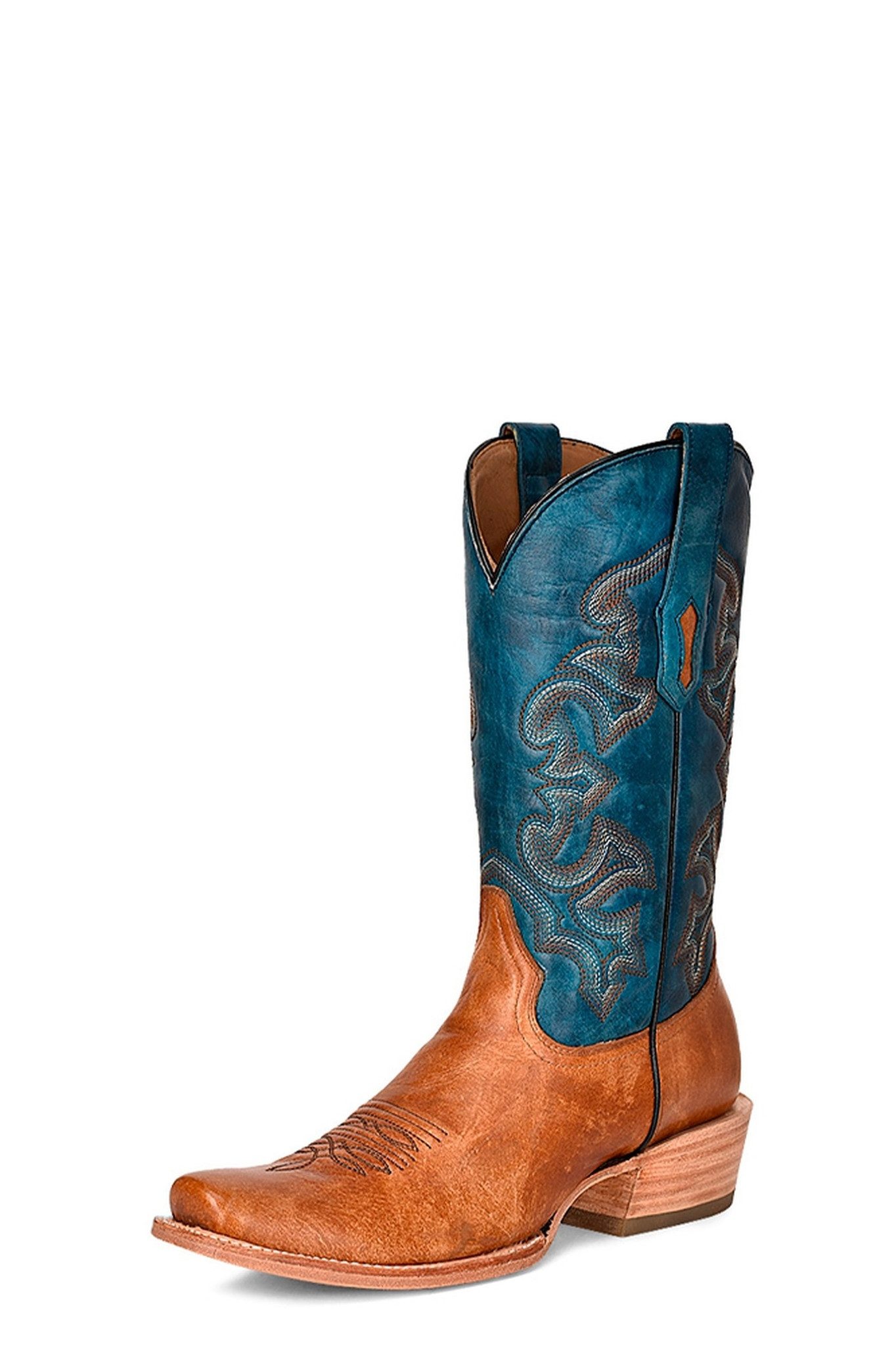 Corral Boots A4378 Braun Blau Ковбойські Rahmengenähte Herren Westernstiefel