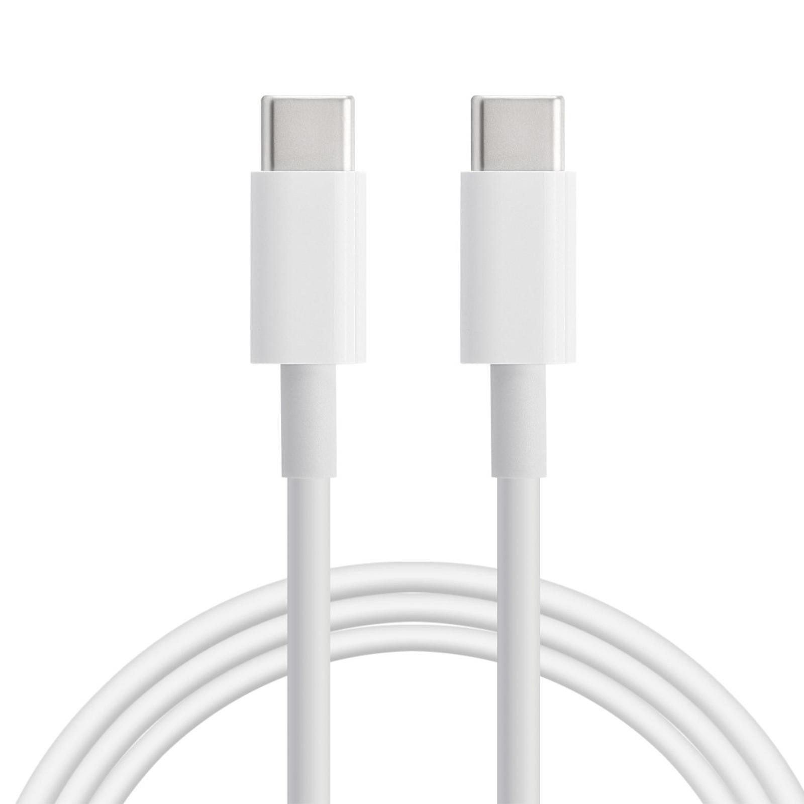Ventarent 1m USB-C Ladekabel für MacBook, Laptop, Smartphone & Tablet Datenkabel Laptop-Kabel, USB-C, USB-C (100 cm), Ladekabel für MacBook, iPhone, iPad, Smartphones, Tablets, Konsolen