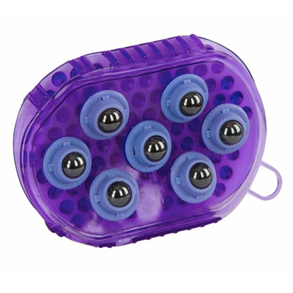 Kerbl Pet Pferdebürste Bürste magnet massage lila