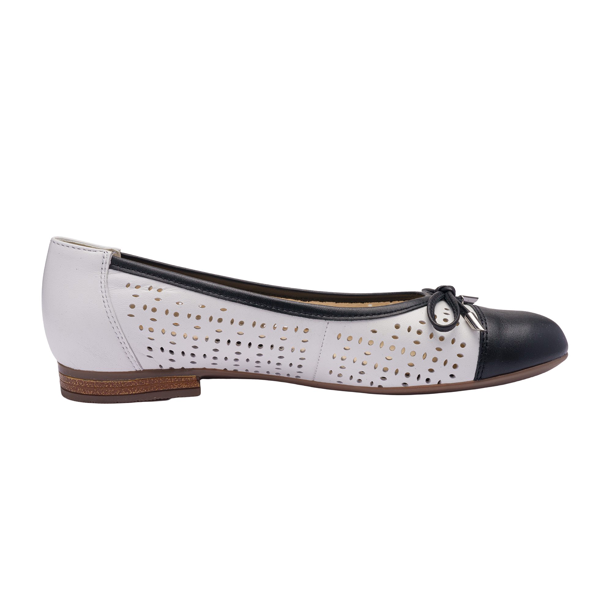 Ara Ara 31344-01 SARDINIA, Ballerina, Weiß, Damen Ballerina