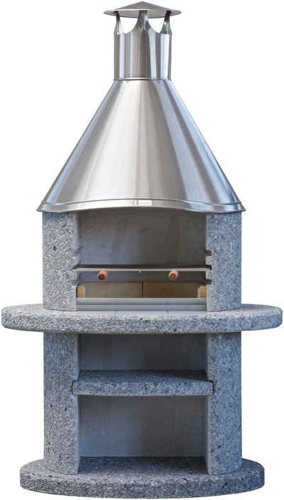 WELLFIRE Grillkamin Duna, BxTxH: 110x73x192 cm