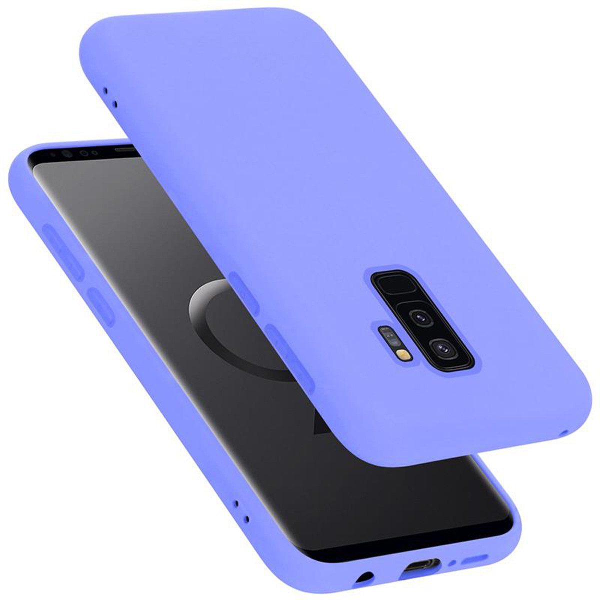 Cadorabo Handyhülle für Samsung Galaxy S9 PLUS Hülle Samsung Galaxy S9 PLUS, Flexible Hülle TPU Silikon Schutzhülle Back Cover Case