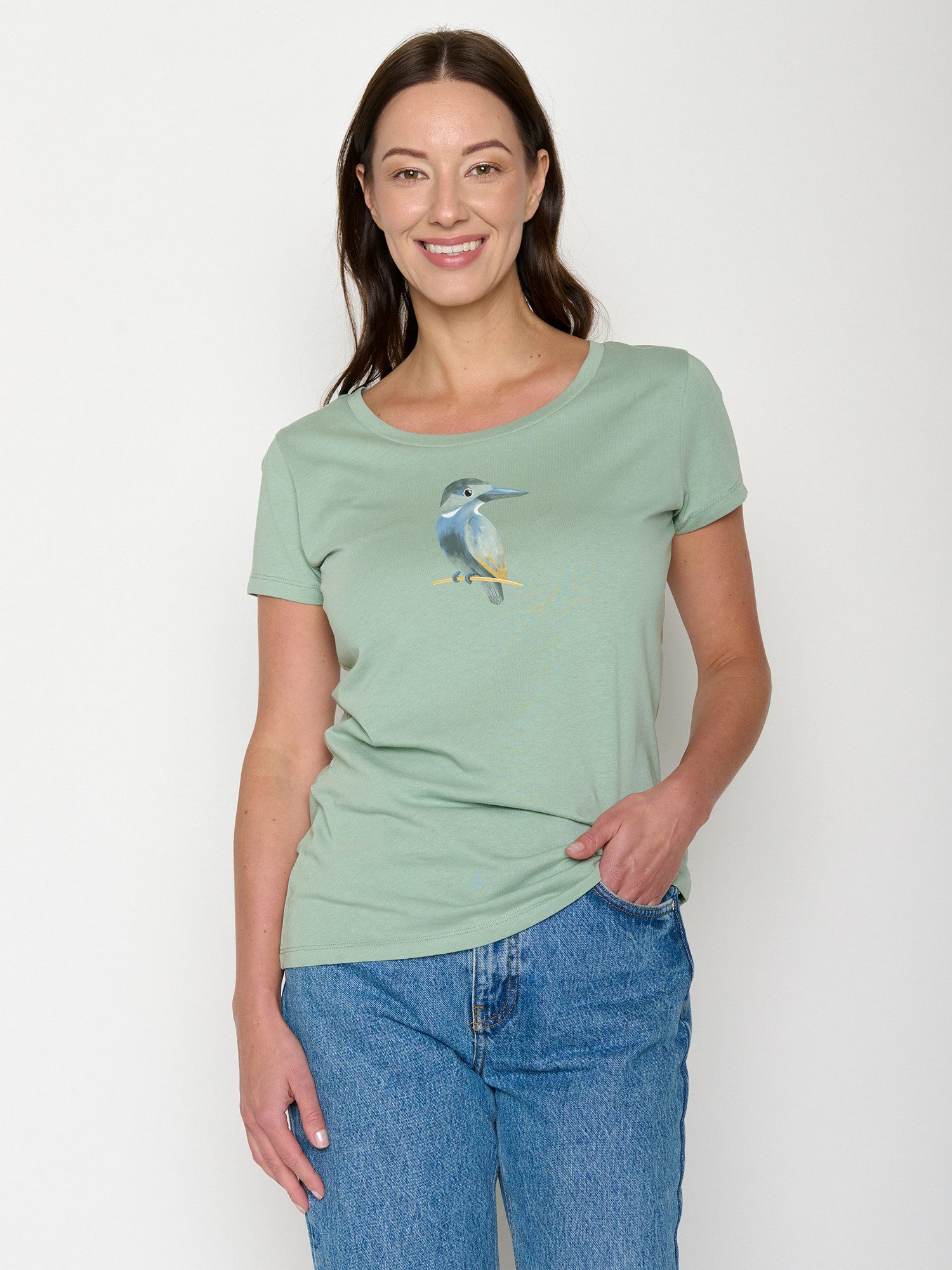 T-Shirt Loves Bird Look