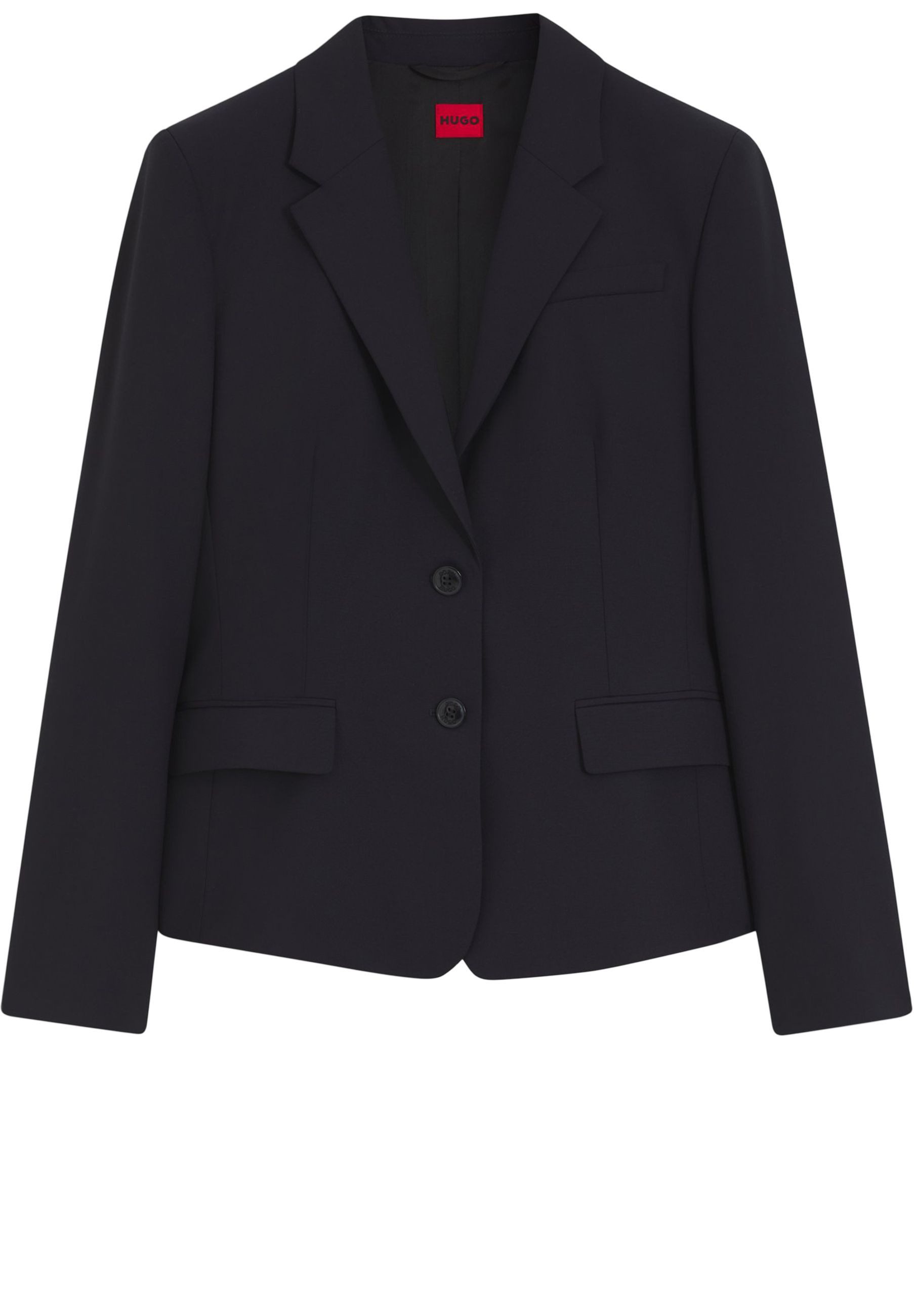 HUGO Jackenblazer Aredana mit Pattentaschen (1-tlg)