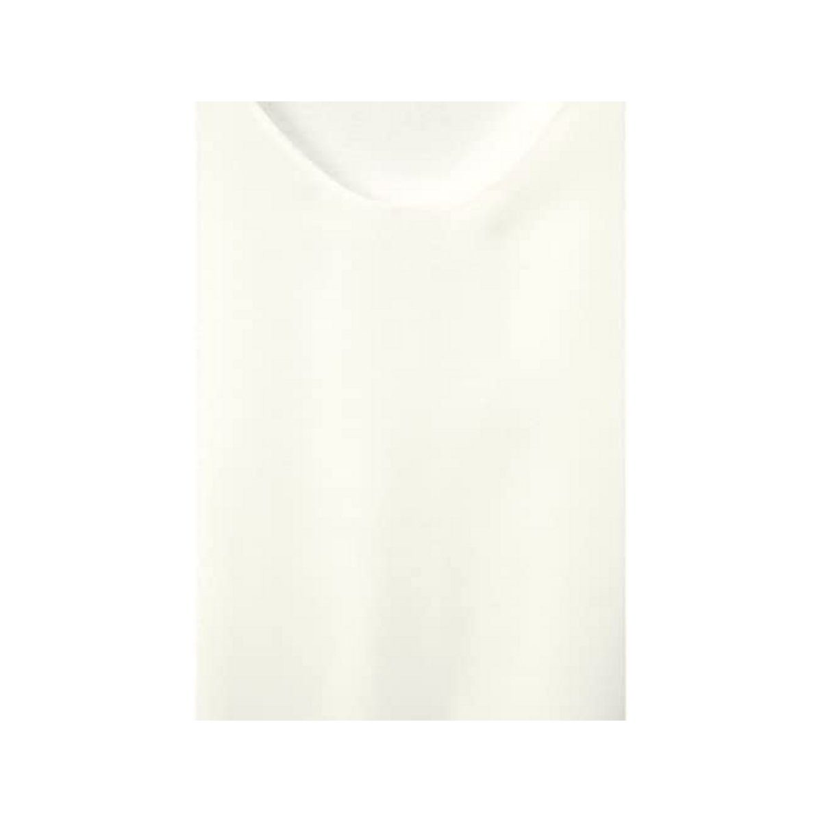 STREET ONE T-Shirt uni white (1-tlg) off