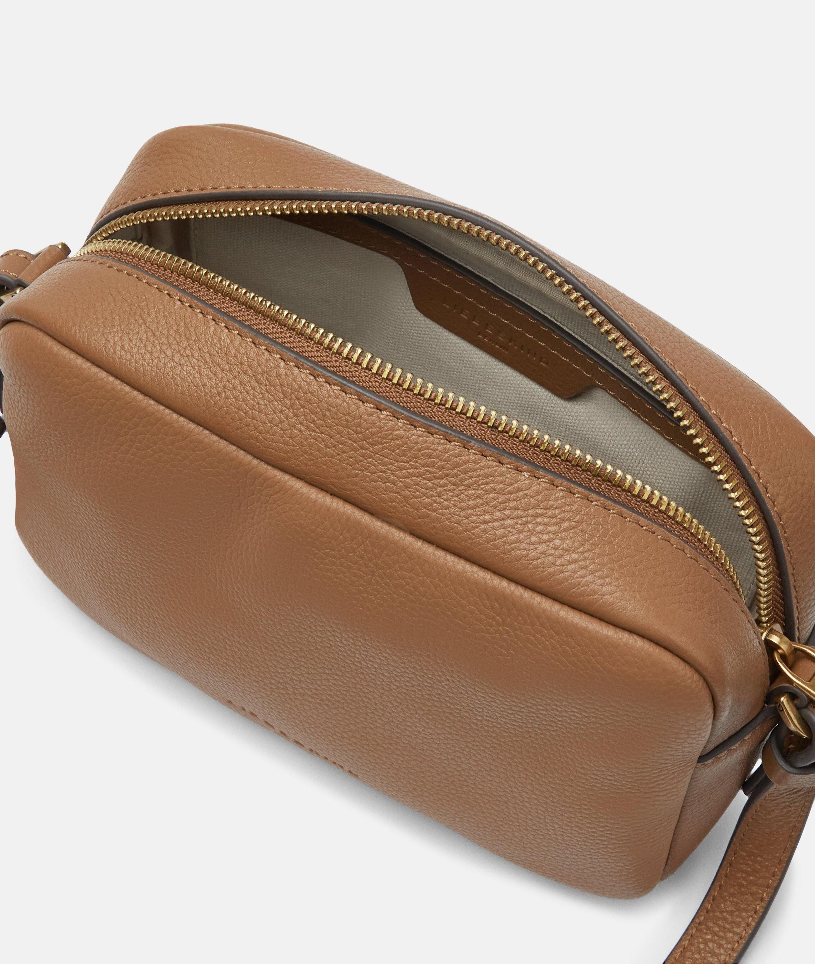 Liebeskind Berlin Umhängetasche Ella Camera-Bag S, Handliche Umhängetasche aus Rindsleder