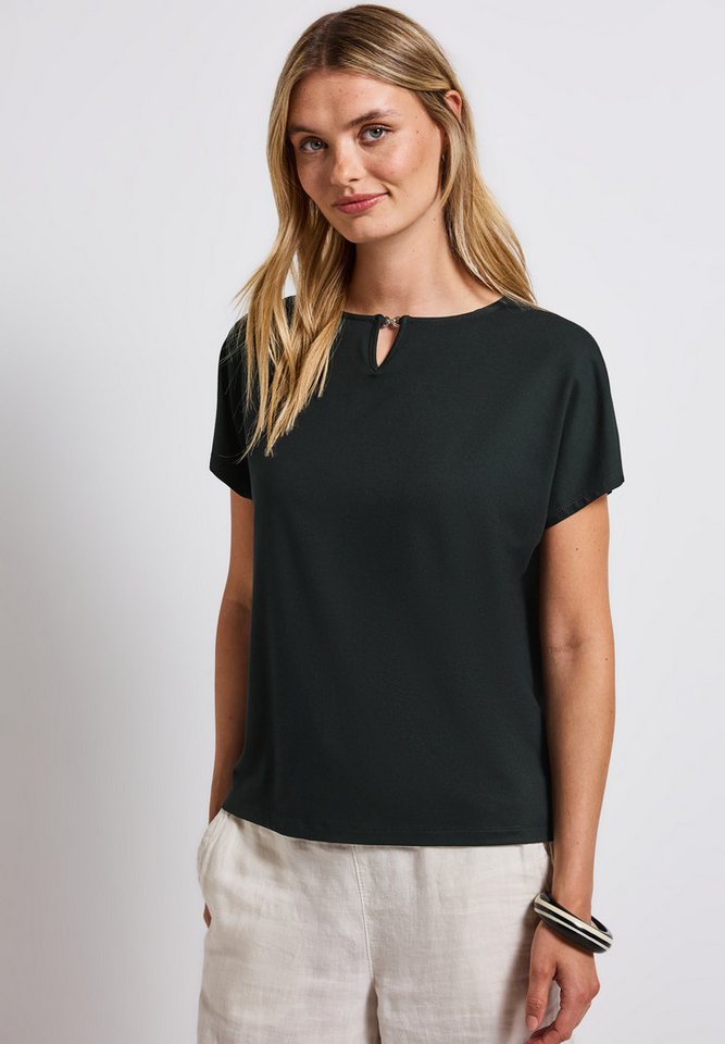 STREET ONE T-Shirt aus softer Viskose
