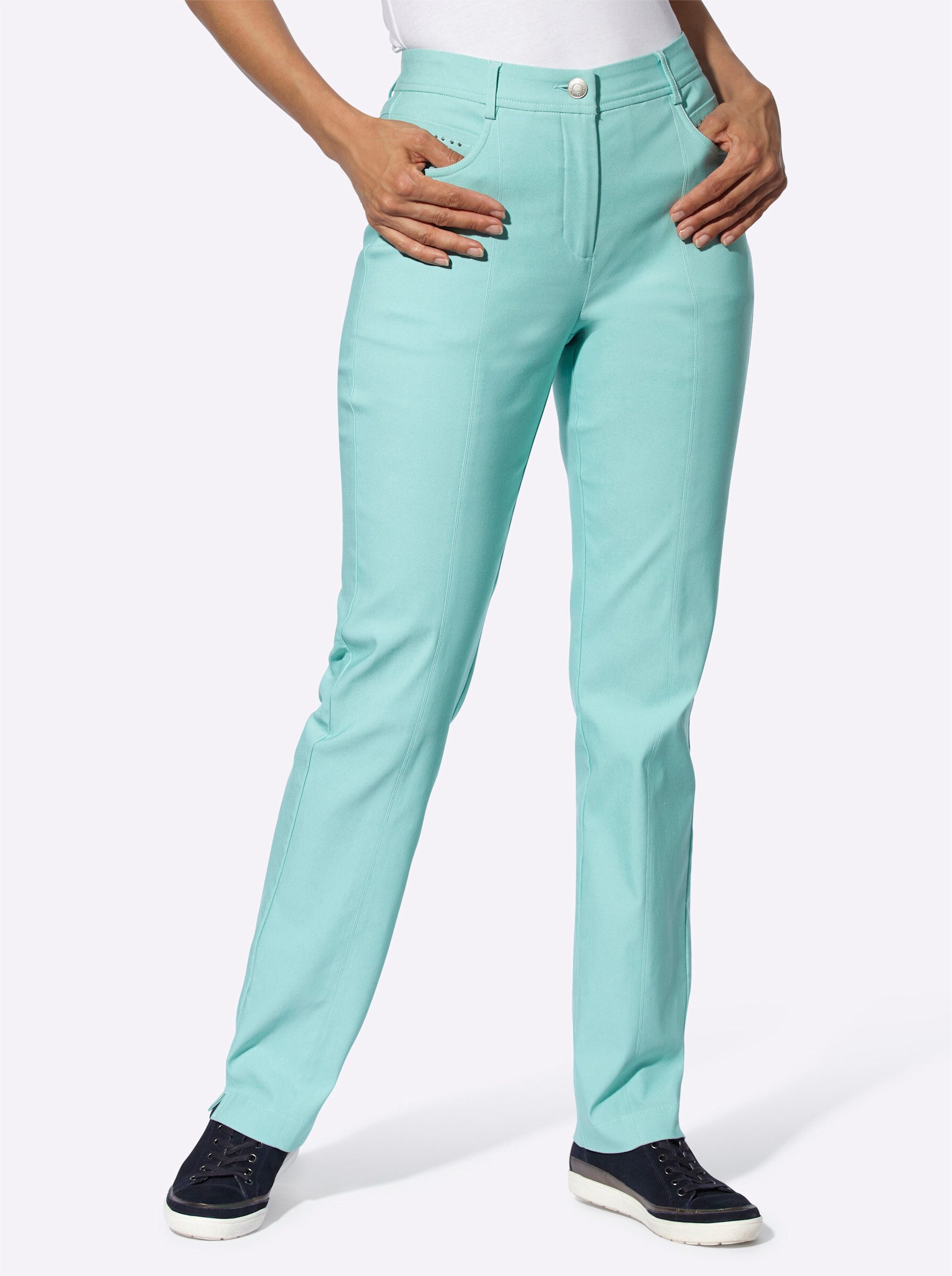 Witt Jerseyhose Stretch-Hose Innenbeinlänge ca. 72 günstig online kaufen