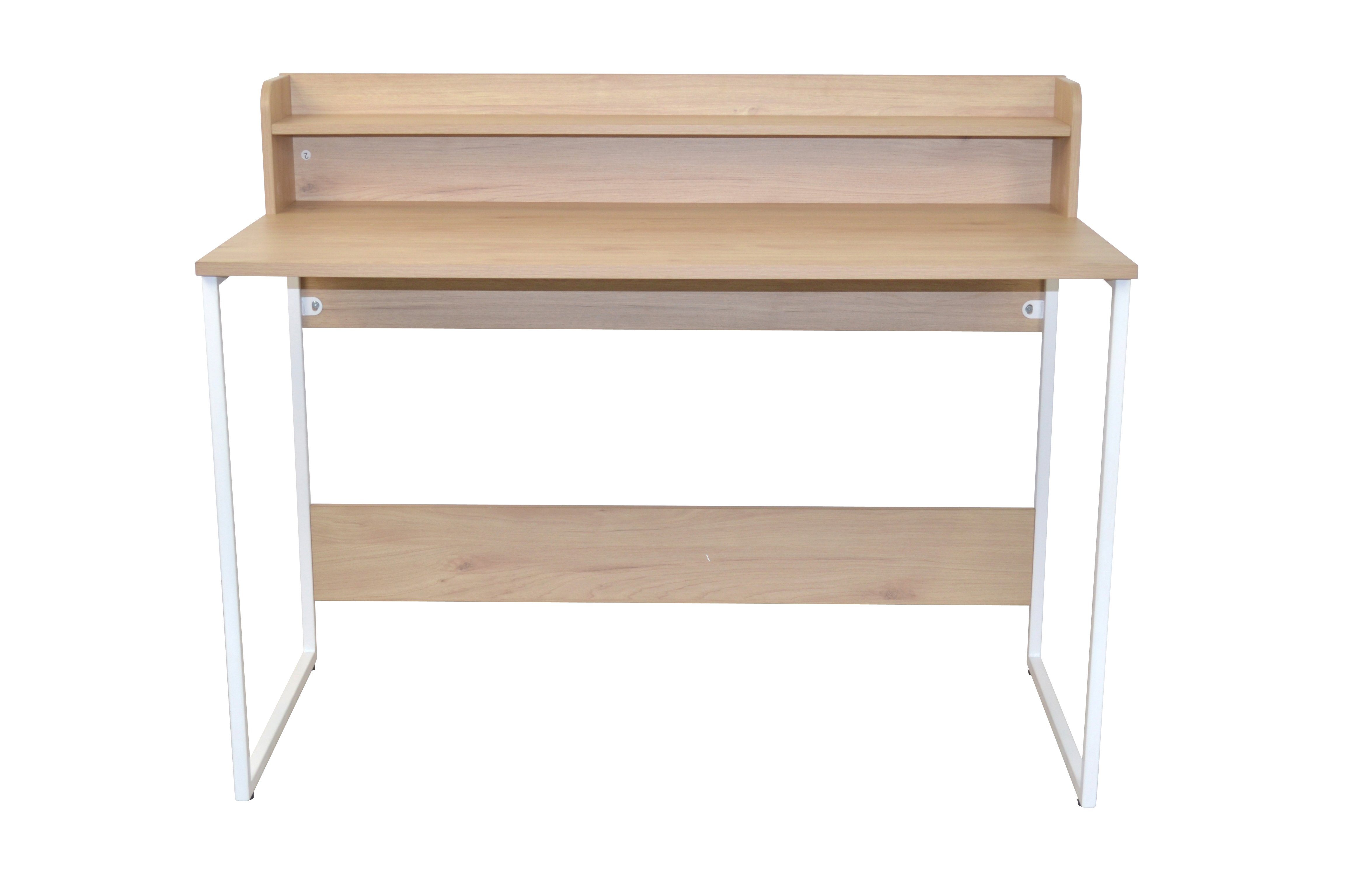 moebel-direkt-online Schreibtisch Moderner Schreibtisch mit Aufsatzregal in günstig online kaufen