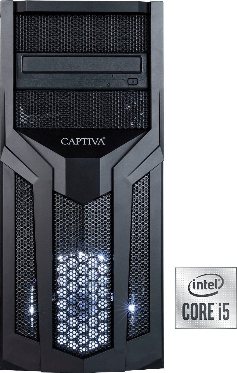 CAPTIVA G7IG 20V2 Gaming-PC (Intel Core i5 10400F, GeForce GTX 1650, 16 GB  RAM, 1000 GB HDD, 480 GB SSD, Luftkühlung)