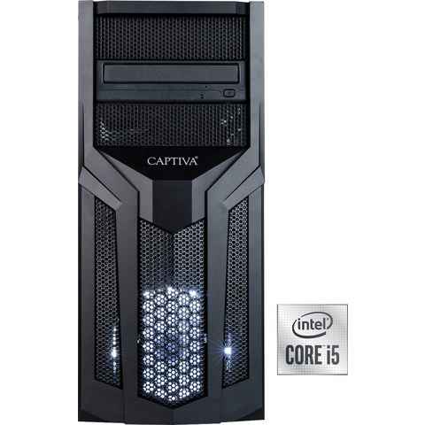 CAPTIVA G7IG 20V2 Gaming-PC (Intel Core i5 10400F, GeForce GTX 1650, 16 GB RAM, 1000 GB HDD, 480 GB SSD, Luftkühlung)