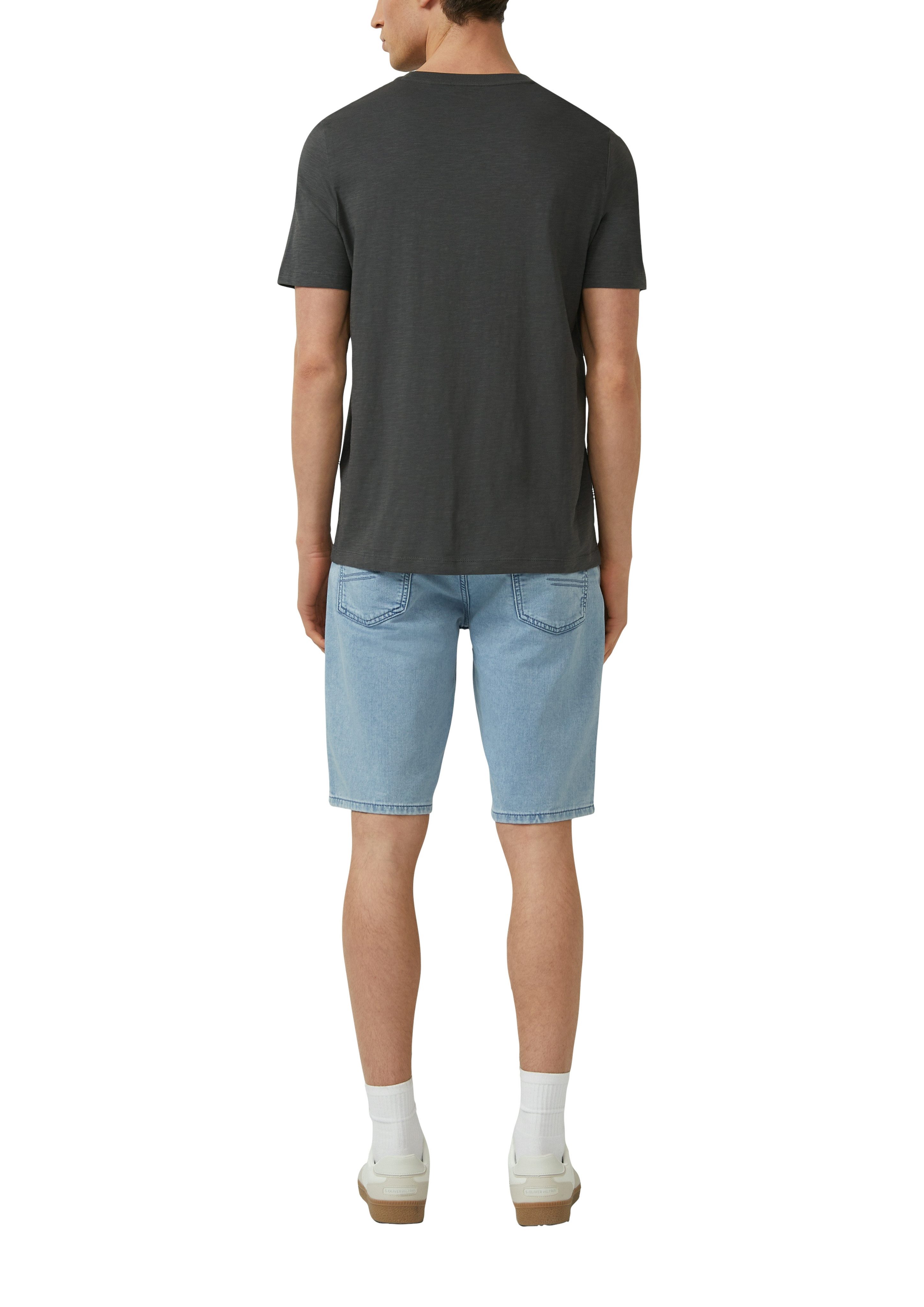 s.Oliver T-Shirt in melierter Optik – Bild 2 von 4