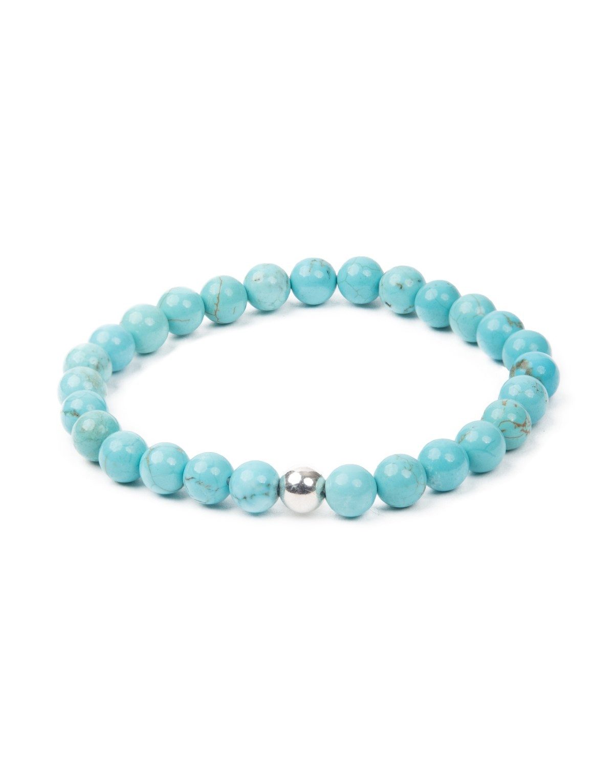 Armband Armband mit türkisfarbenen Beads