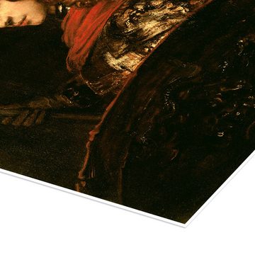 Posterlounge Poster Rembrandt van Rijn, Athene, Malerei