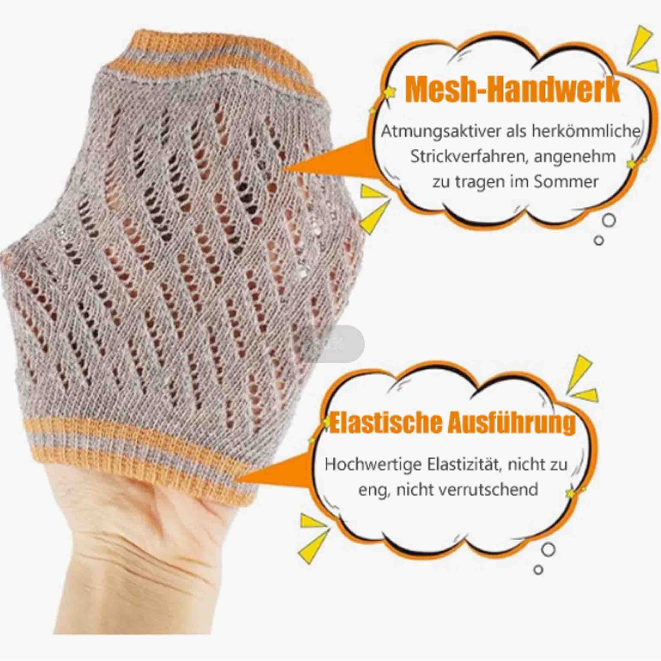 KINSI Knieschutz Baby Knieschützer, Krabbelschutz, Knie Ellbogen Schoner, 2 Paar, Rutschfeste Knieschoner, für Jungen und Mädchen – Bild 4 von 5