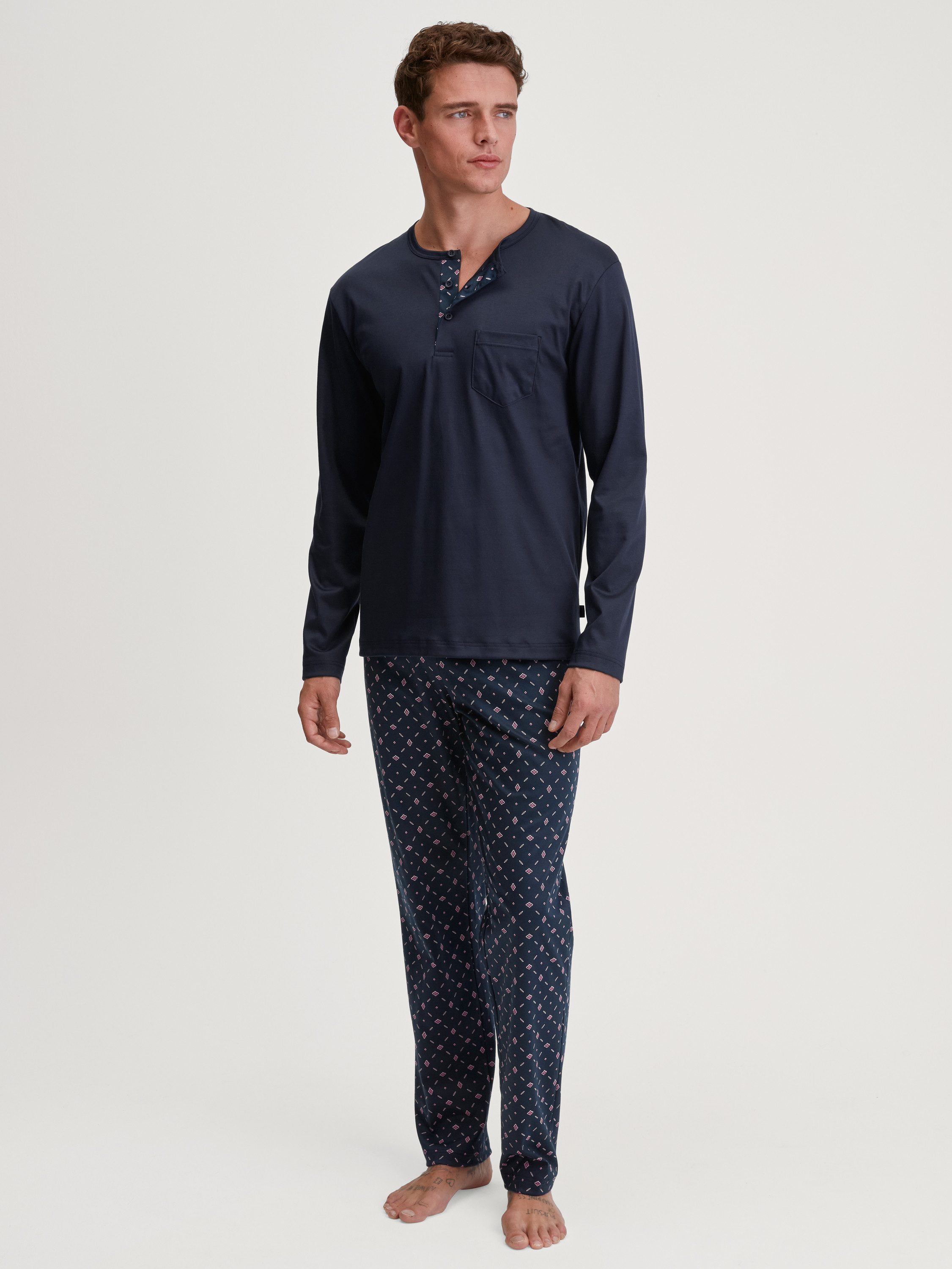 CALIDA Pyjama Relax Selected Herren (2 günstig online kaufen