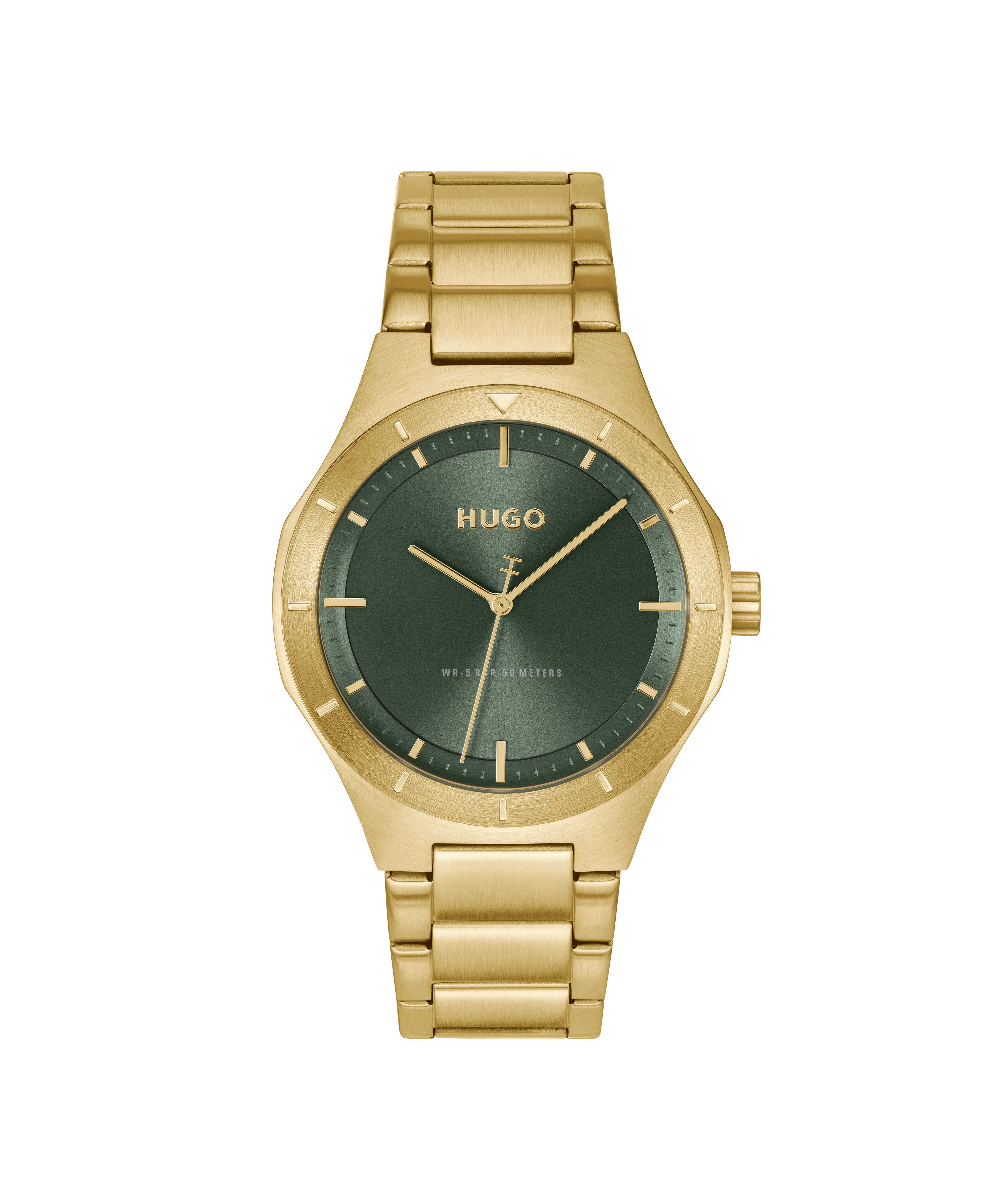 HUGO Quarzuhr #LIT 1530449, Armbanduhr, Herrenuhr, Edelstahlarmband, analog