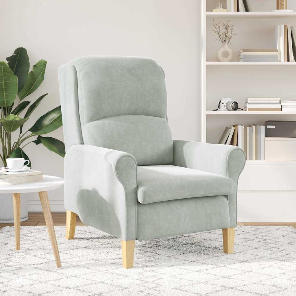 vidaXL Sessel Sessel Hellgrau 76 x günstig online kaufen