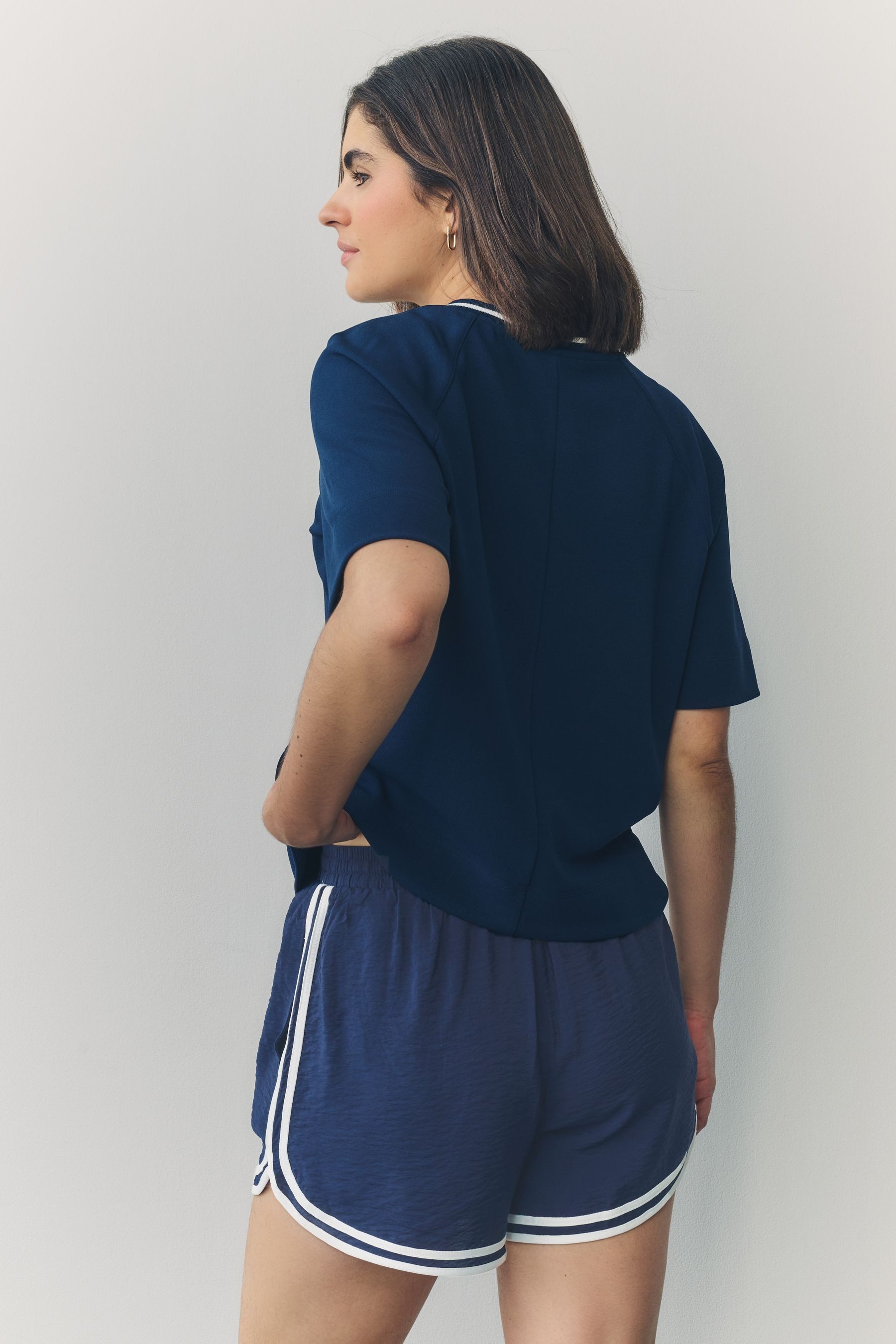 Next Trainingsshorts Sportshorts mit Kontraststreifen (1-tlg) günstig online kaufen