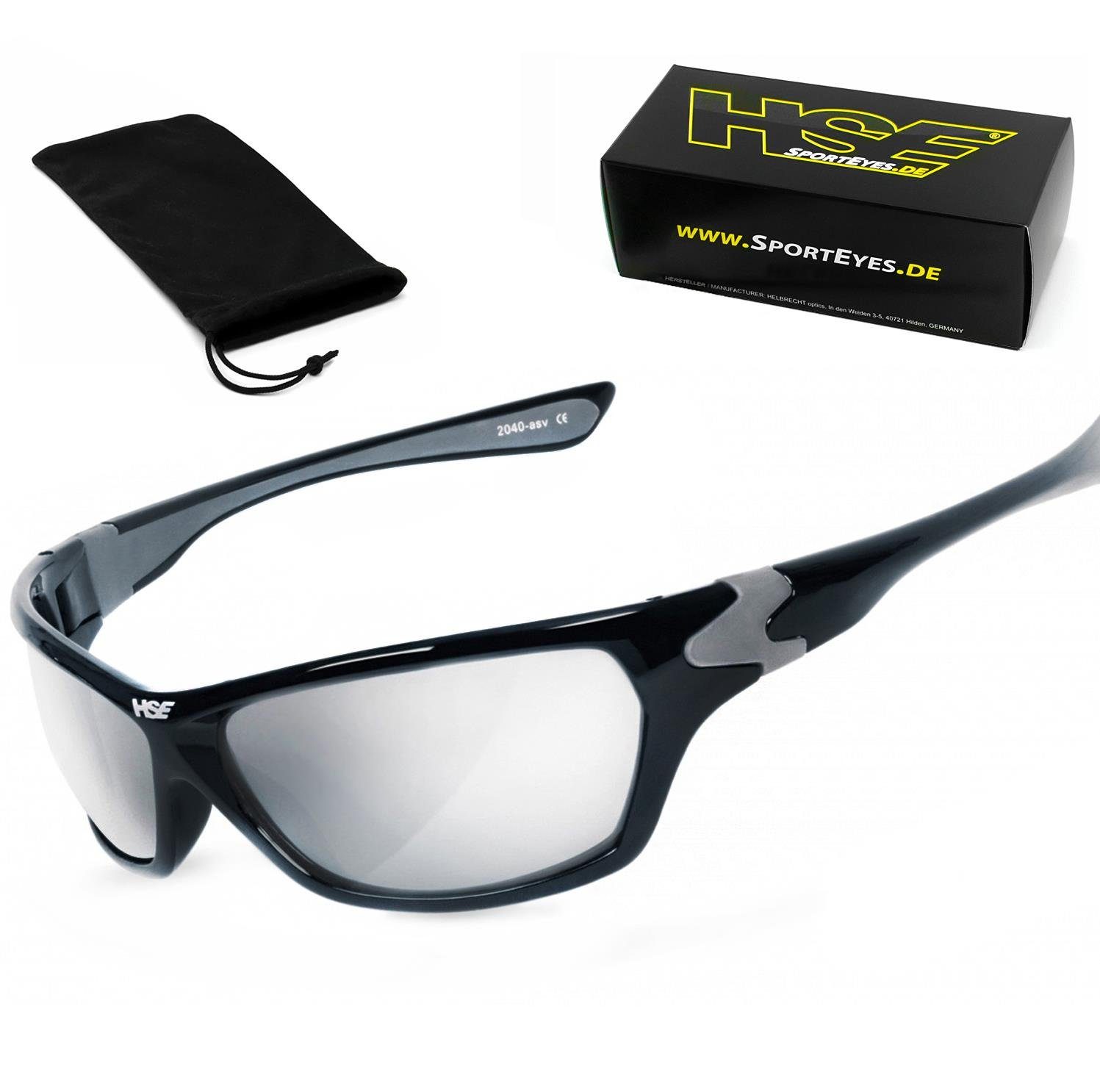 HIGHSIDER, Kunststoff-Sicherheitsglas Sportbrille SportEyes Steinschlagbeständig HSE durch -