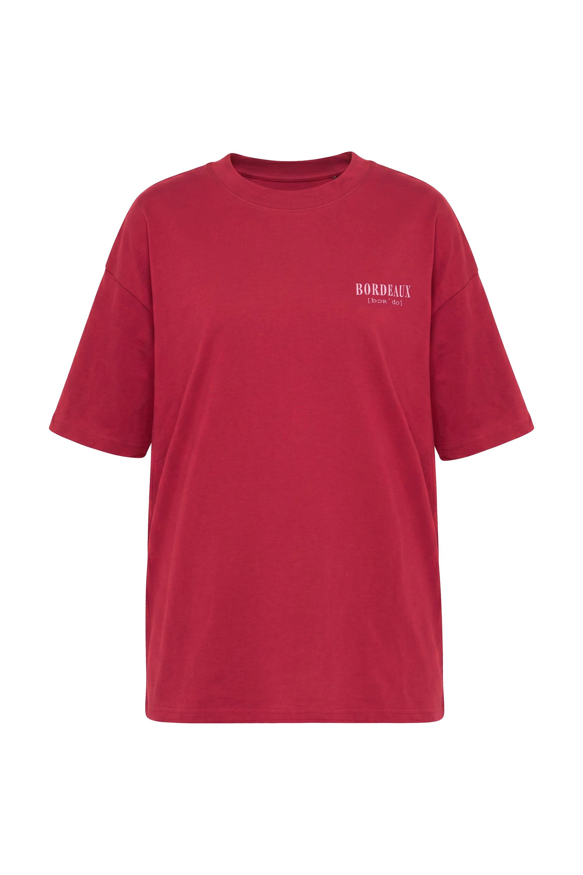 T-Shirt T-Shirt Oversize Shape Rückenprint